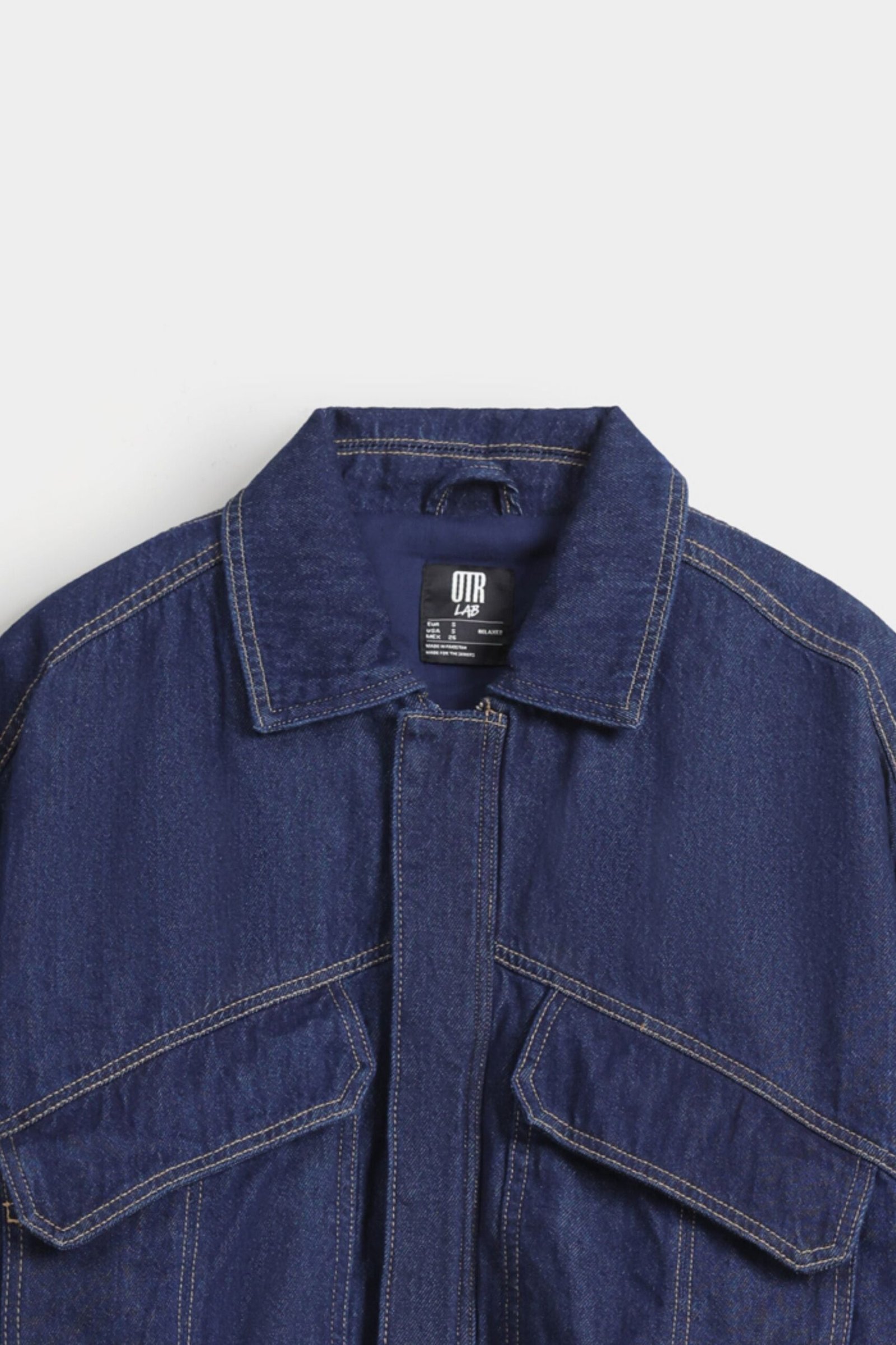 Cropped Denim Jacket - Image 6