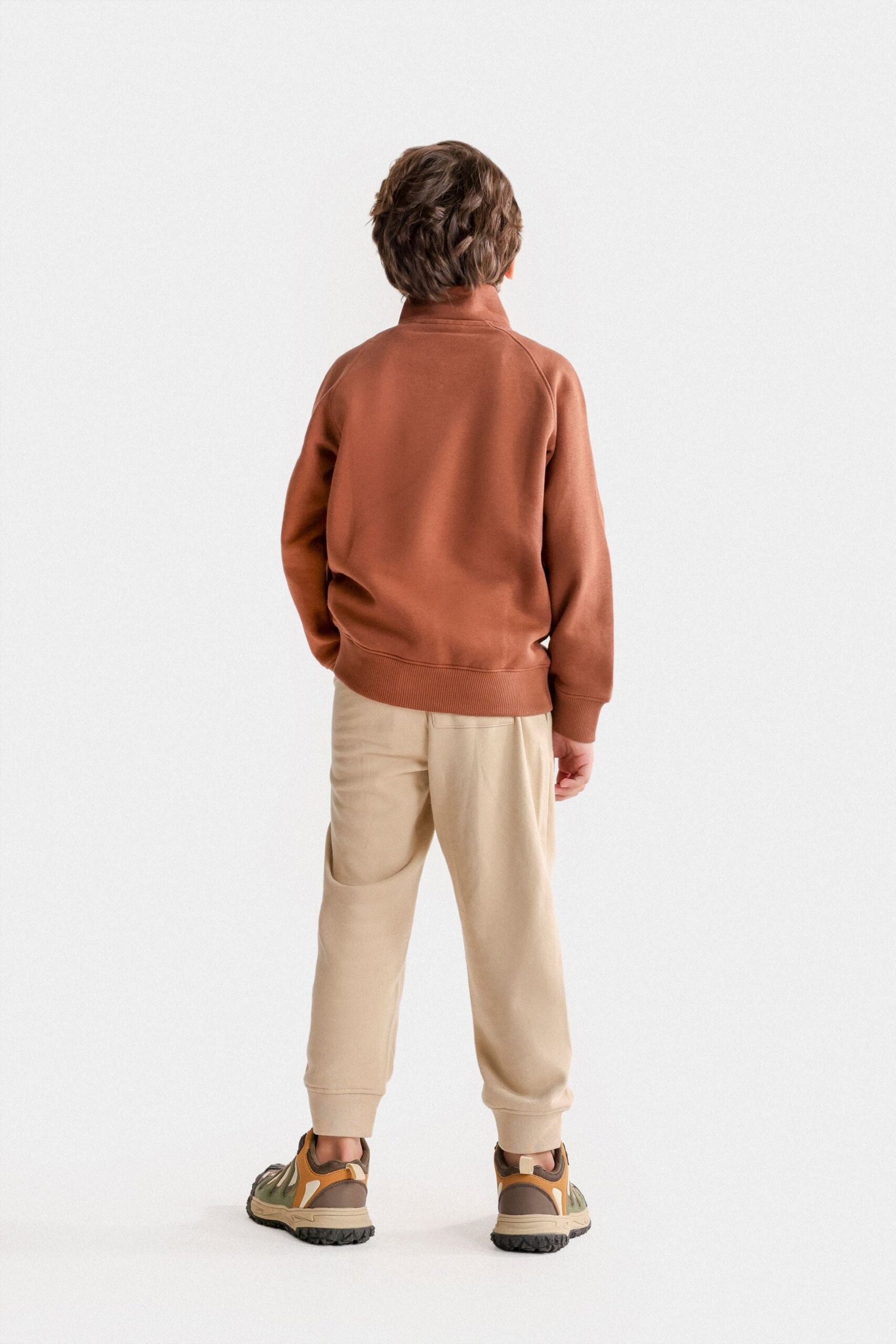 Embroidered Zipper Sweatshirt - Image 12