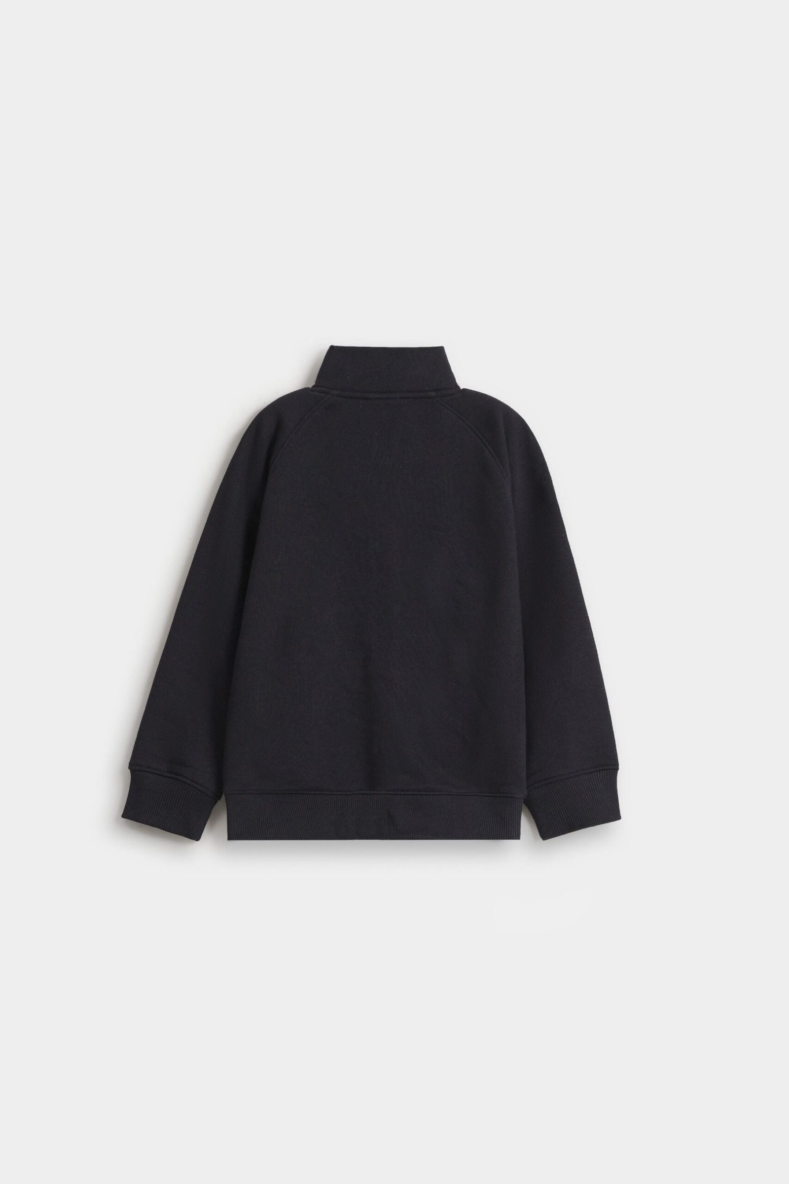 Embroidered Zipper Sweatshirt - Image 3