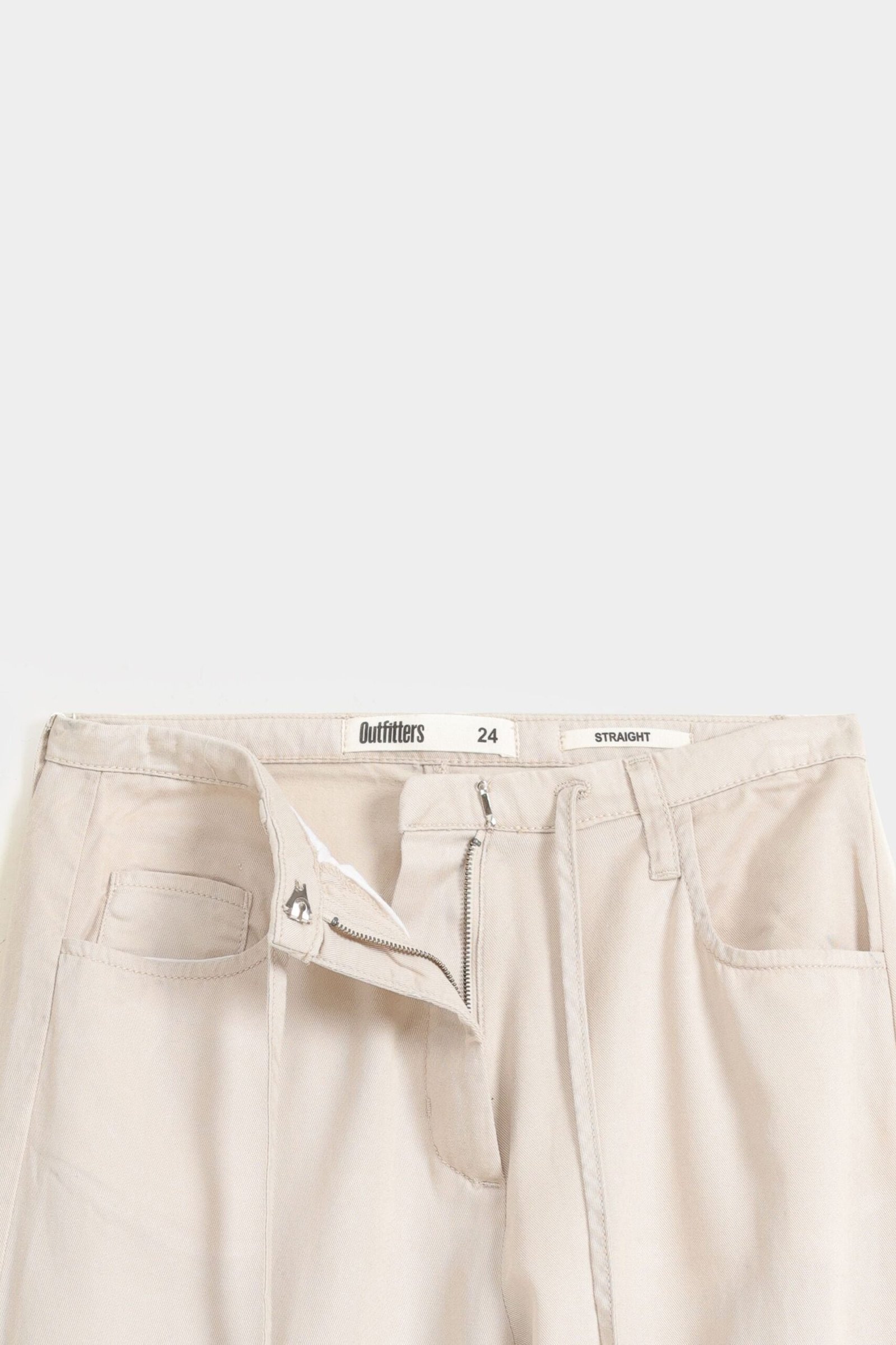 Straight Flowy Trousers - Image 6