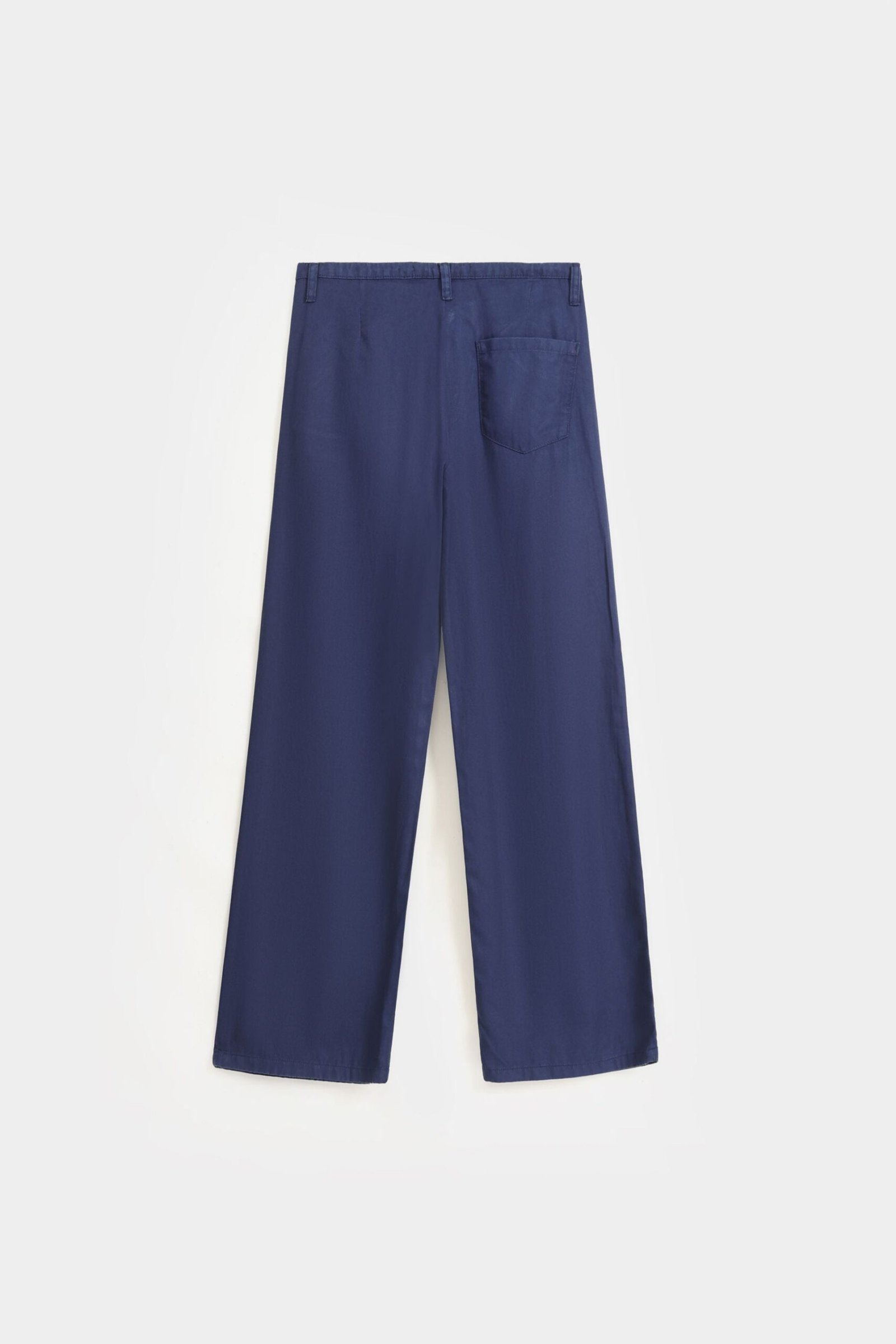 Straight Flowy Trousers - Image 15