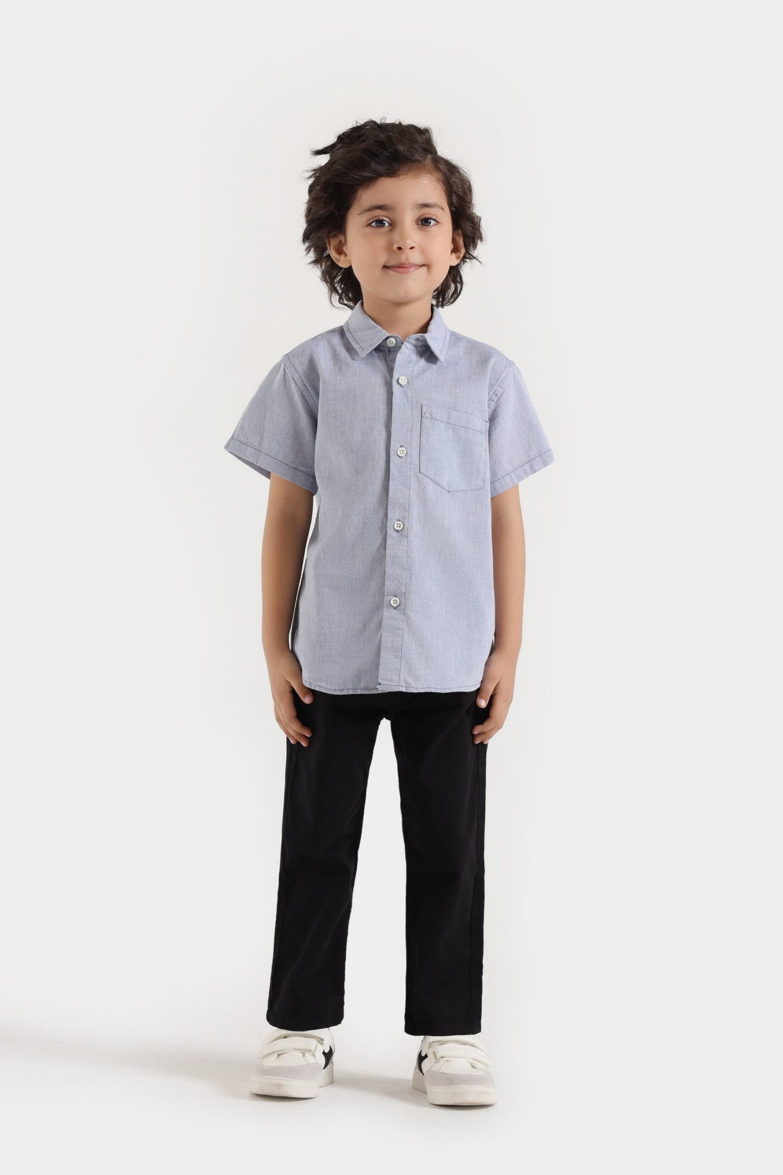 Basic Chambray Shirt - Image 4