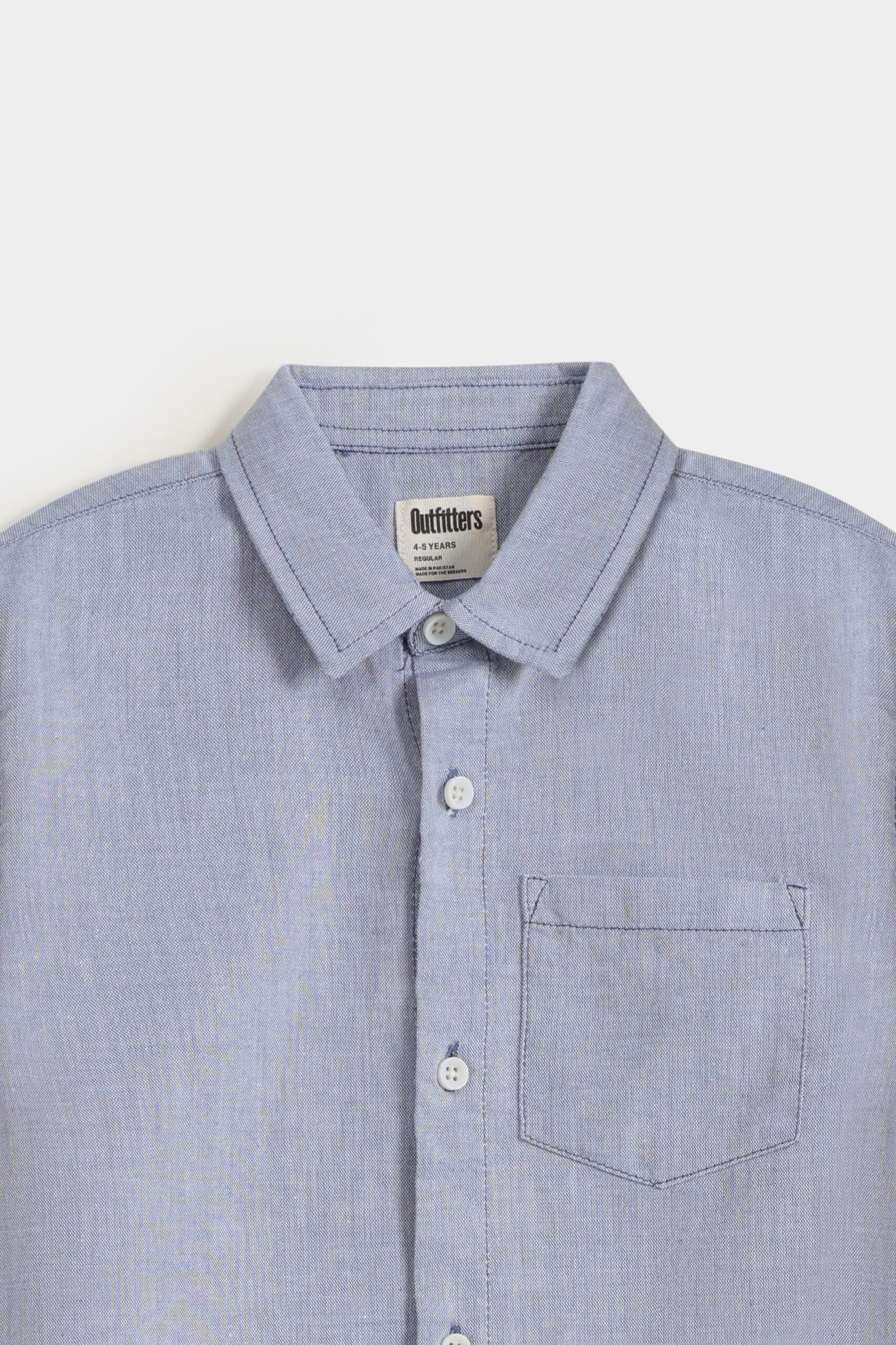 Basic Chambray Shirt - Image 2