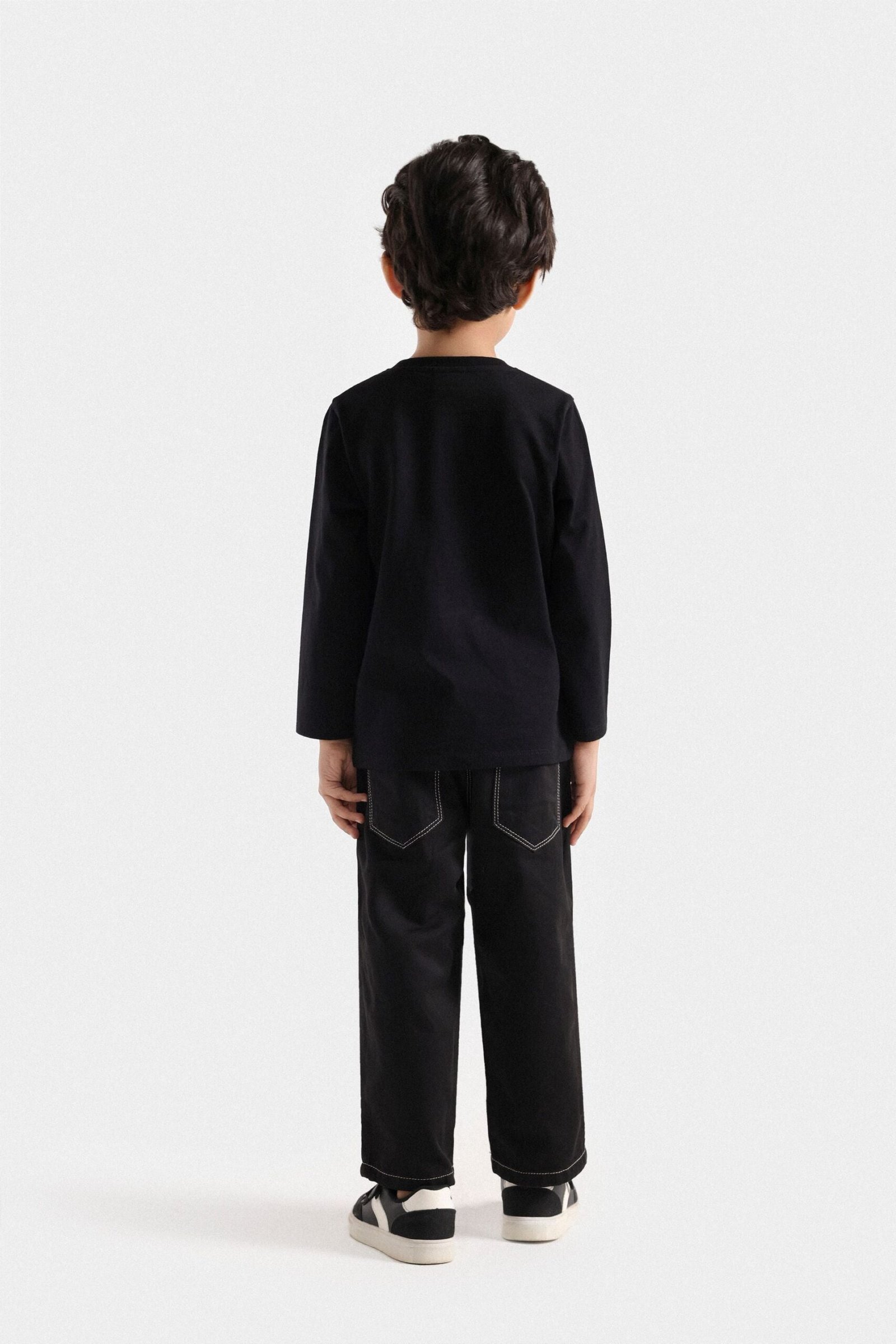 Non-Denim Loose Fit Trousers - Image 12