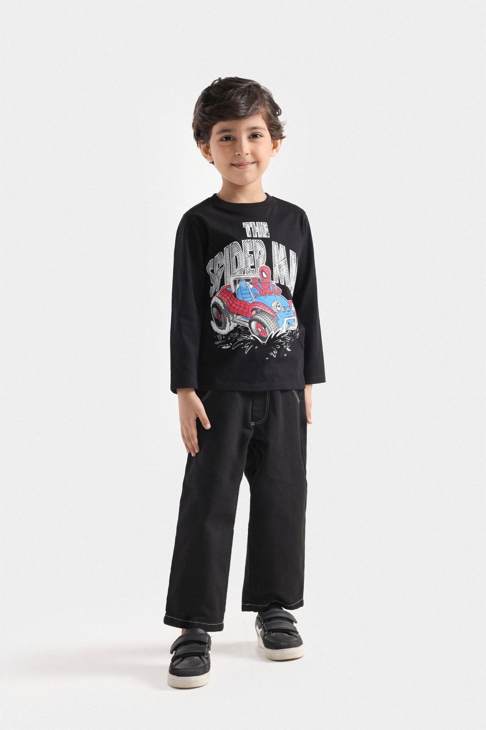 Non-Denim Loose Fit Trousers - Image 11