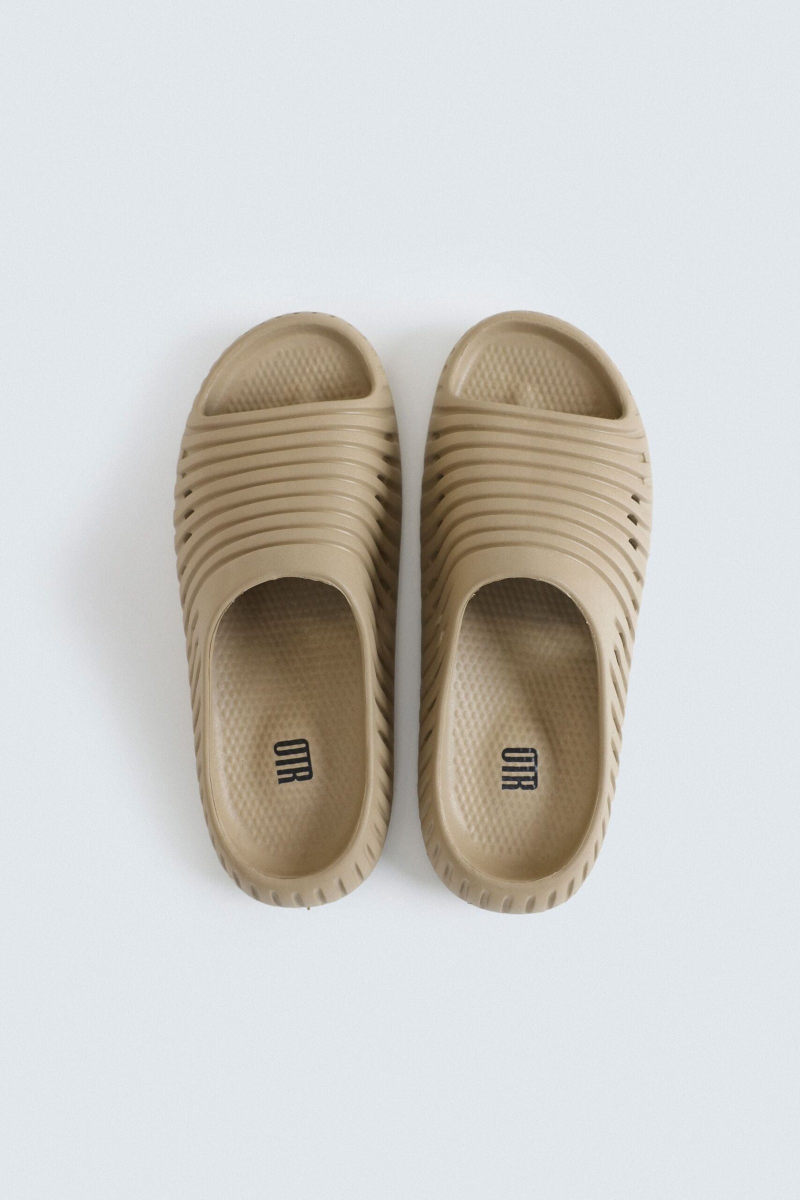 Striped Rubber Slides - Image 8