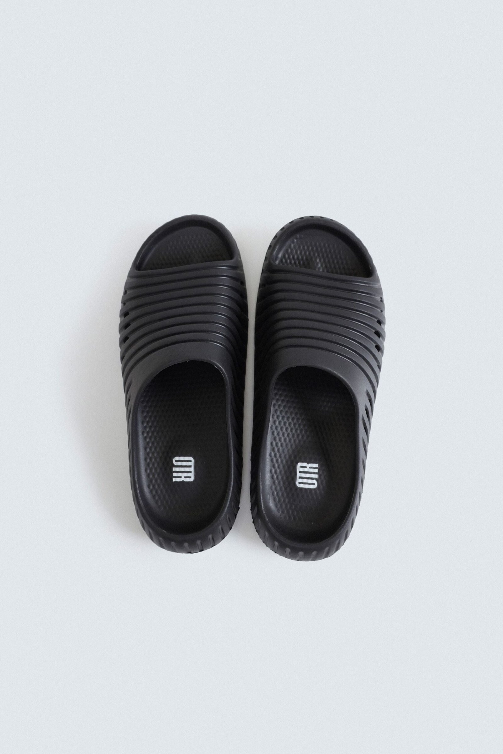 Striped Rubber Slides - Image 2