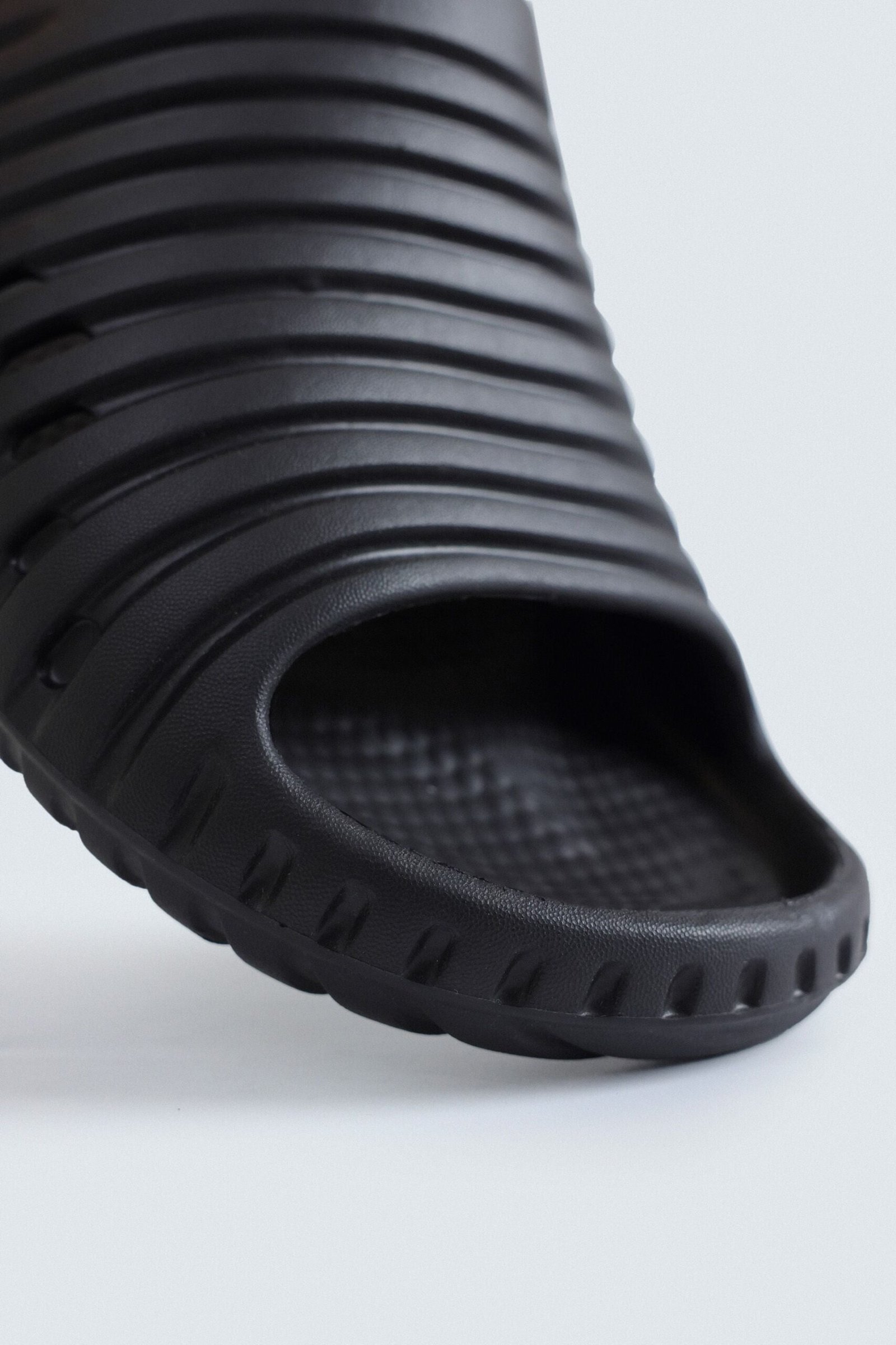 Striped Rubber Slides - Image 3