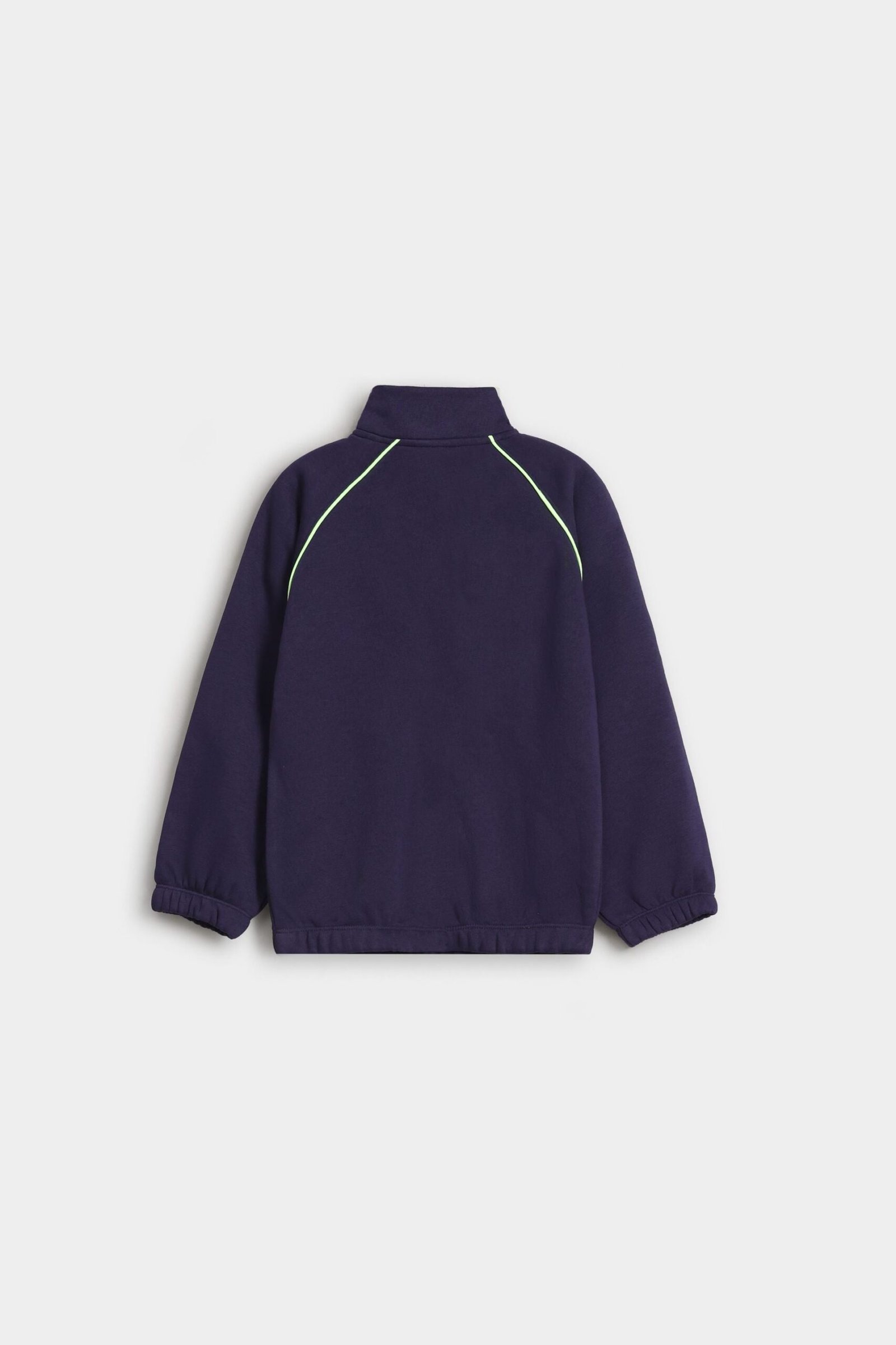 Varsity Raglan Zipper Sweatshirt - Image 3