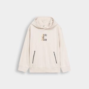 Slogan Print Pull-Over