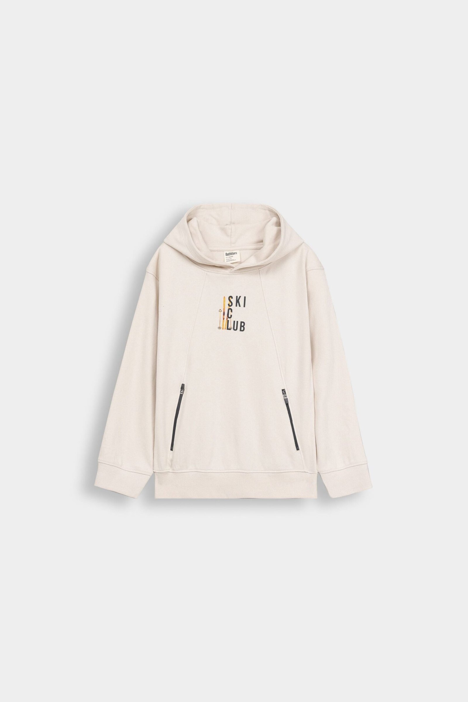 Slogan Print Pull-Over