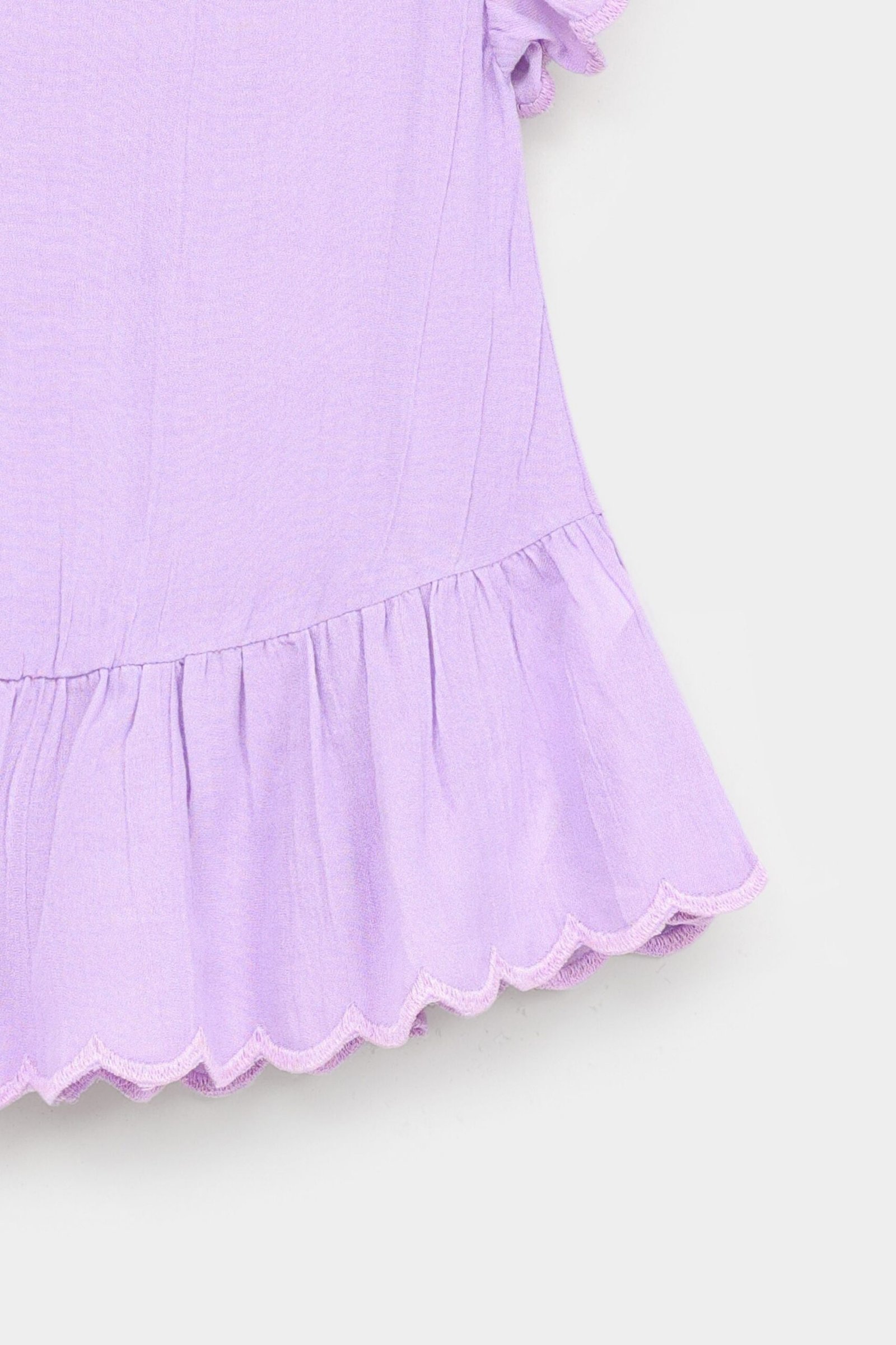 Basic Peplum Blouse - Image 2