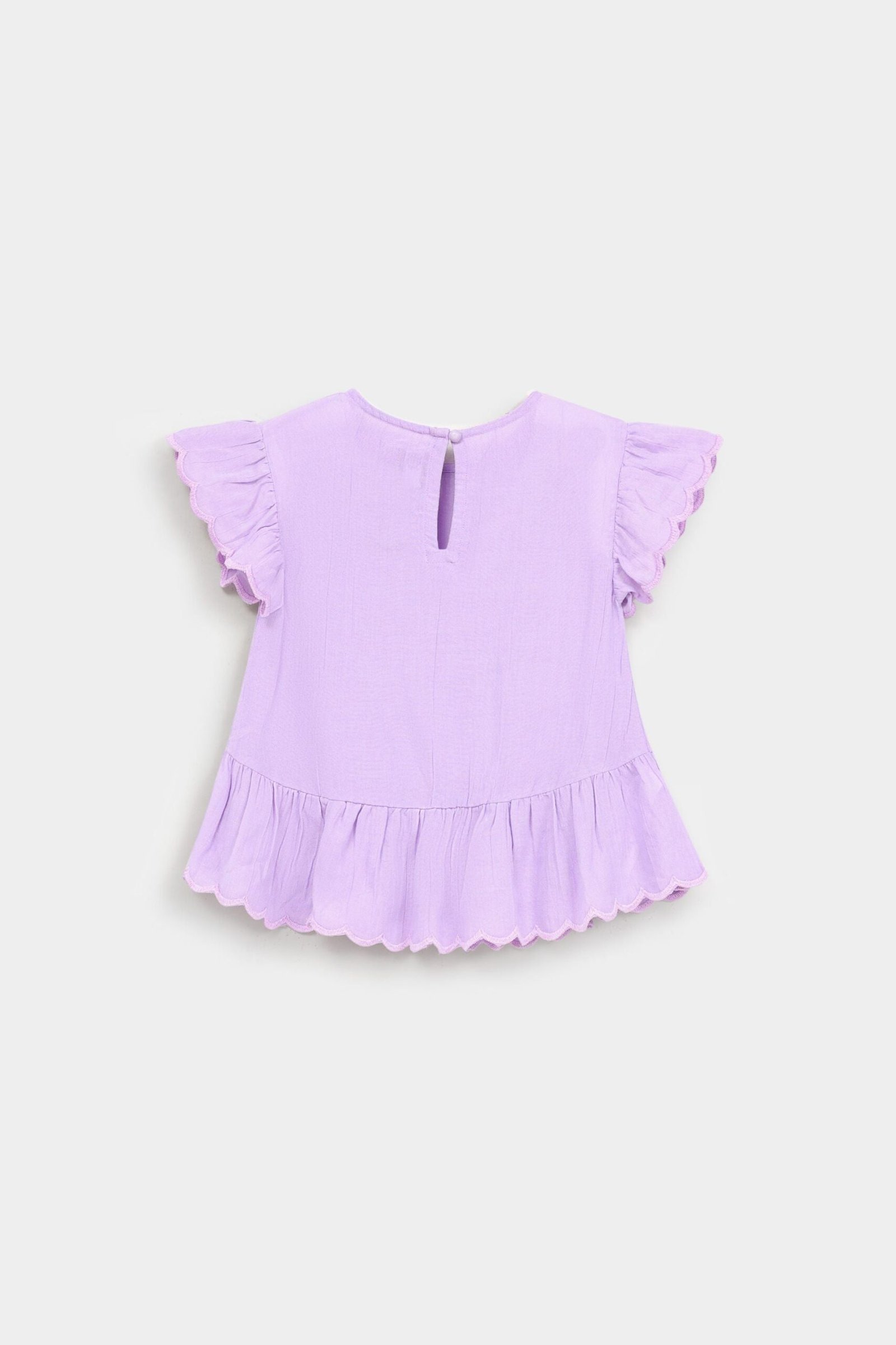 Basic Peplum Blouse - Image 3