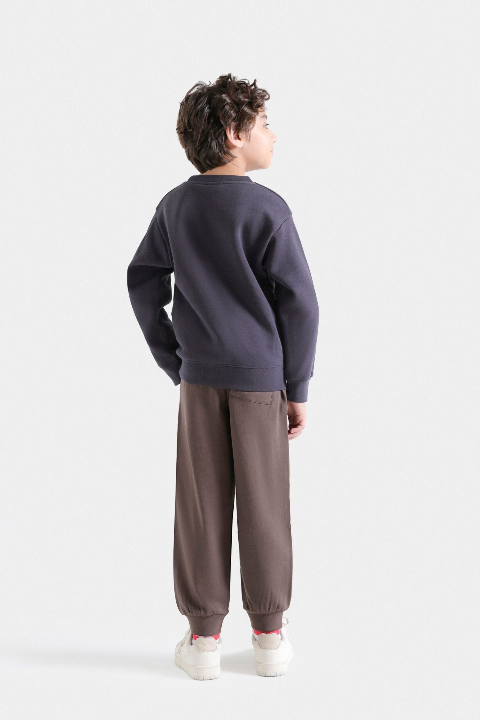 Embroidered Sweatshirt With Label Patch - Image 6