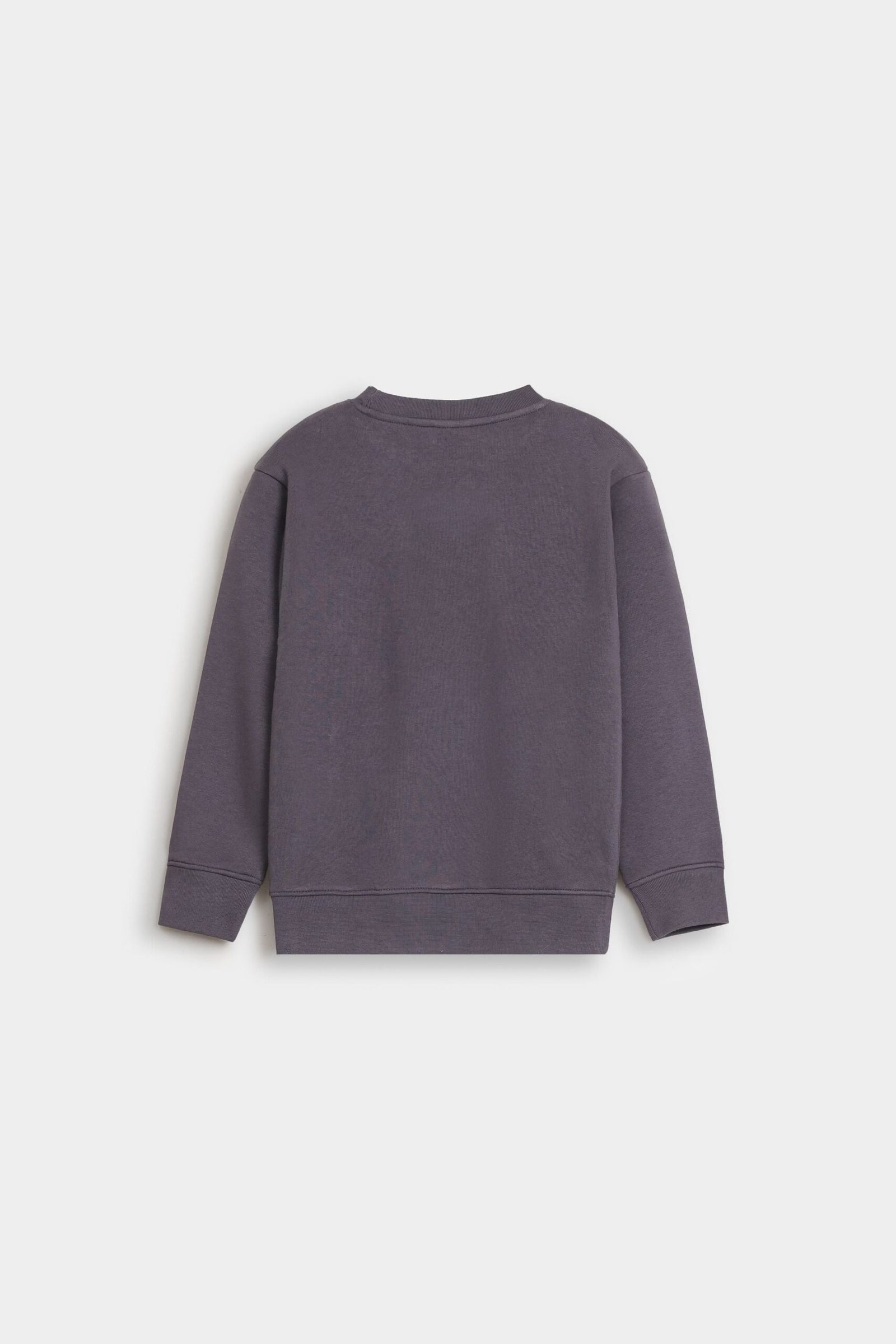 Embroidered Sweatshirt With Label Patch - Image 3