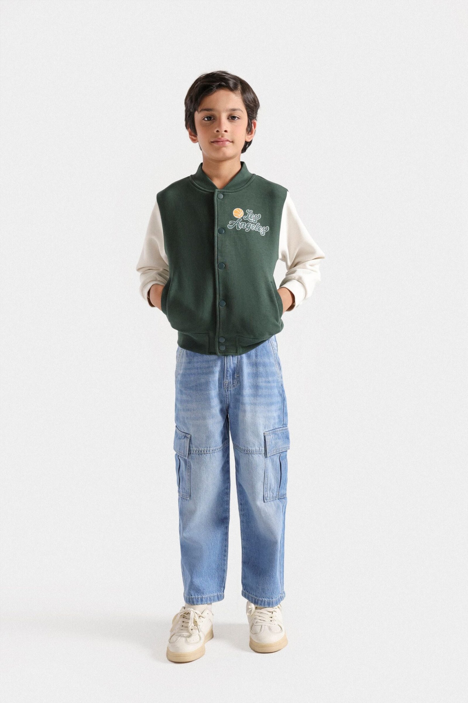 Varsity Slogan Print Sweatshirt - Image 4