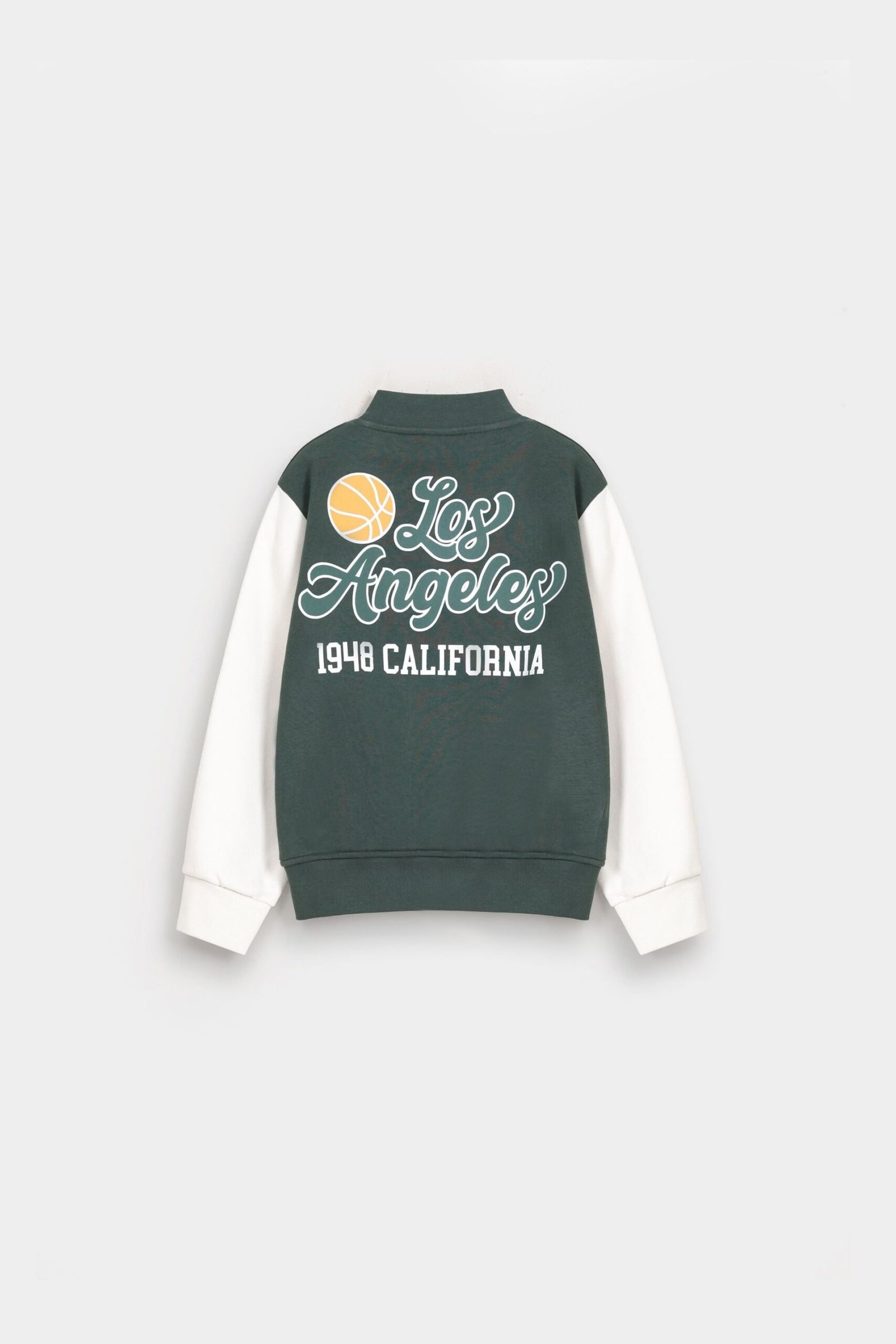 Varsity Slogan Print Sweatshirt - Image 5