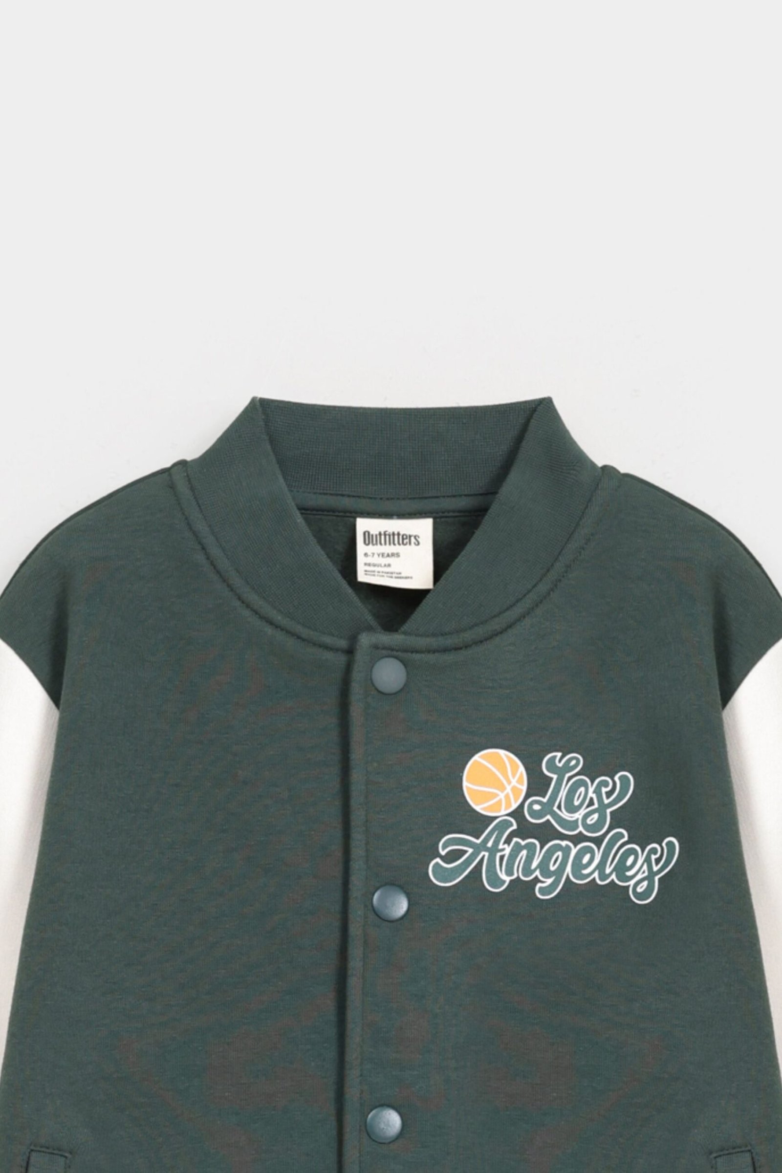 Varsity Slogan Print Sweatshirt - Image 3