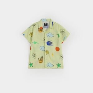Resort Collar Printed Shirt