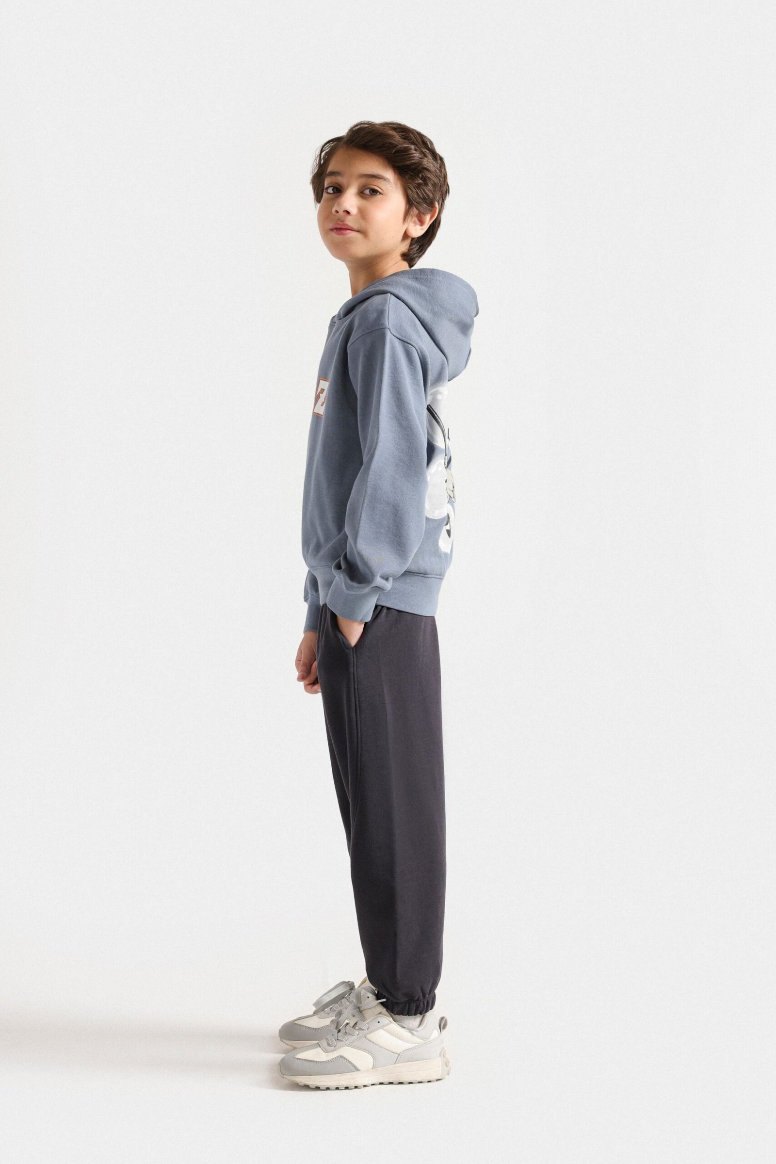 Slogan Print Pull-Over - Image 5