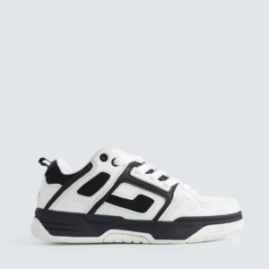 Multi-Piece Mesh Sneakers