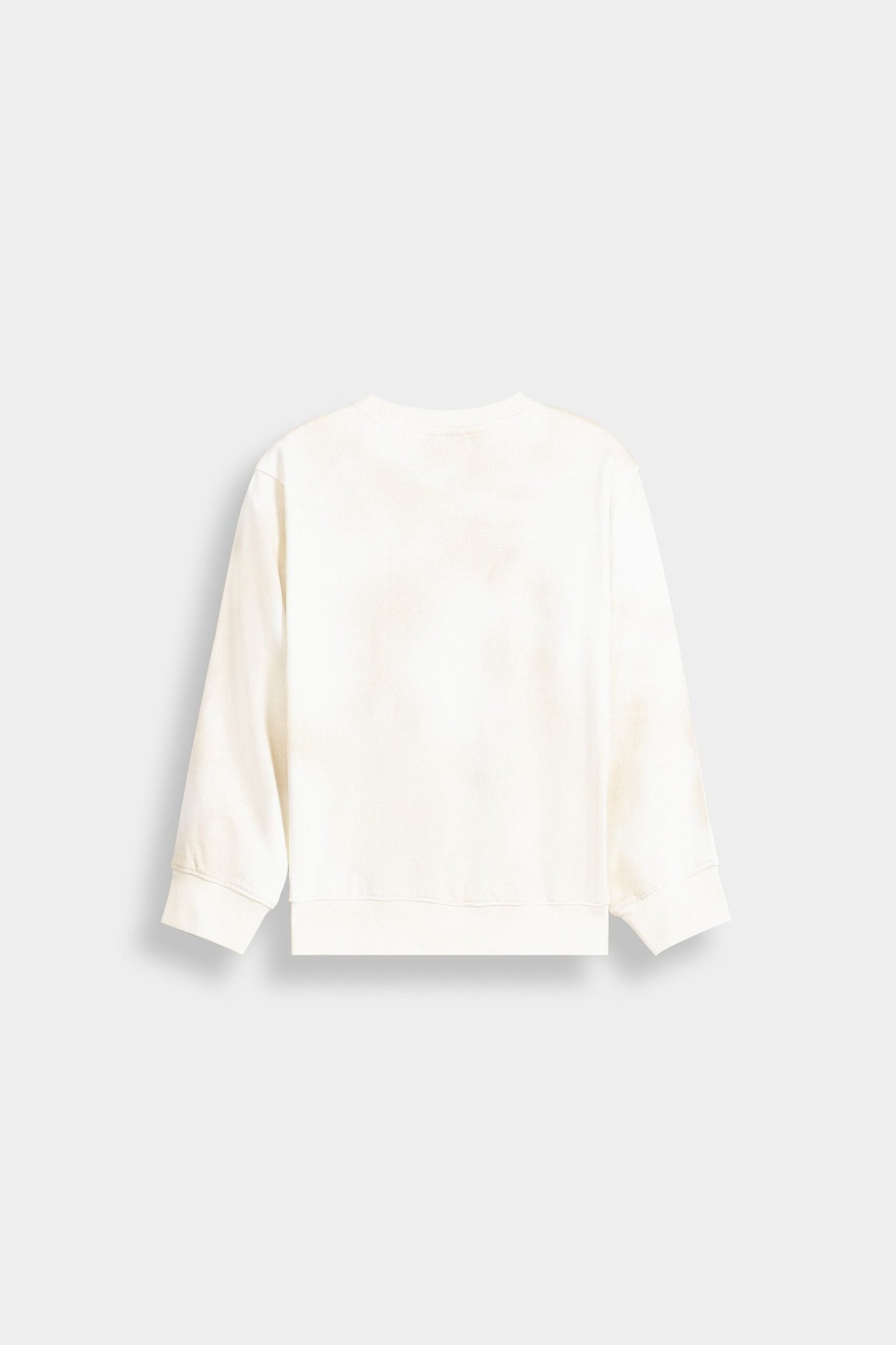 Crew Neck Sweatshirt With Label Patch - Image 3