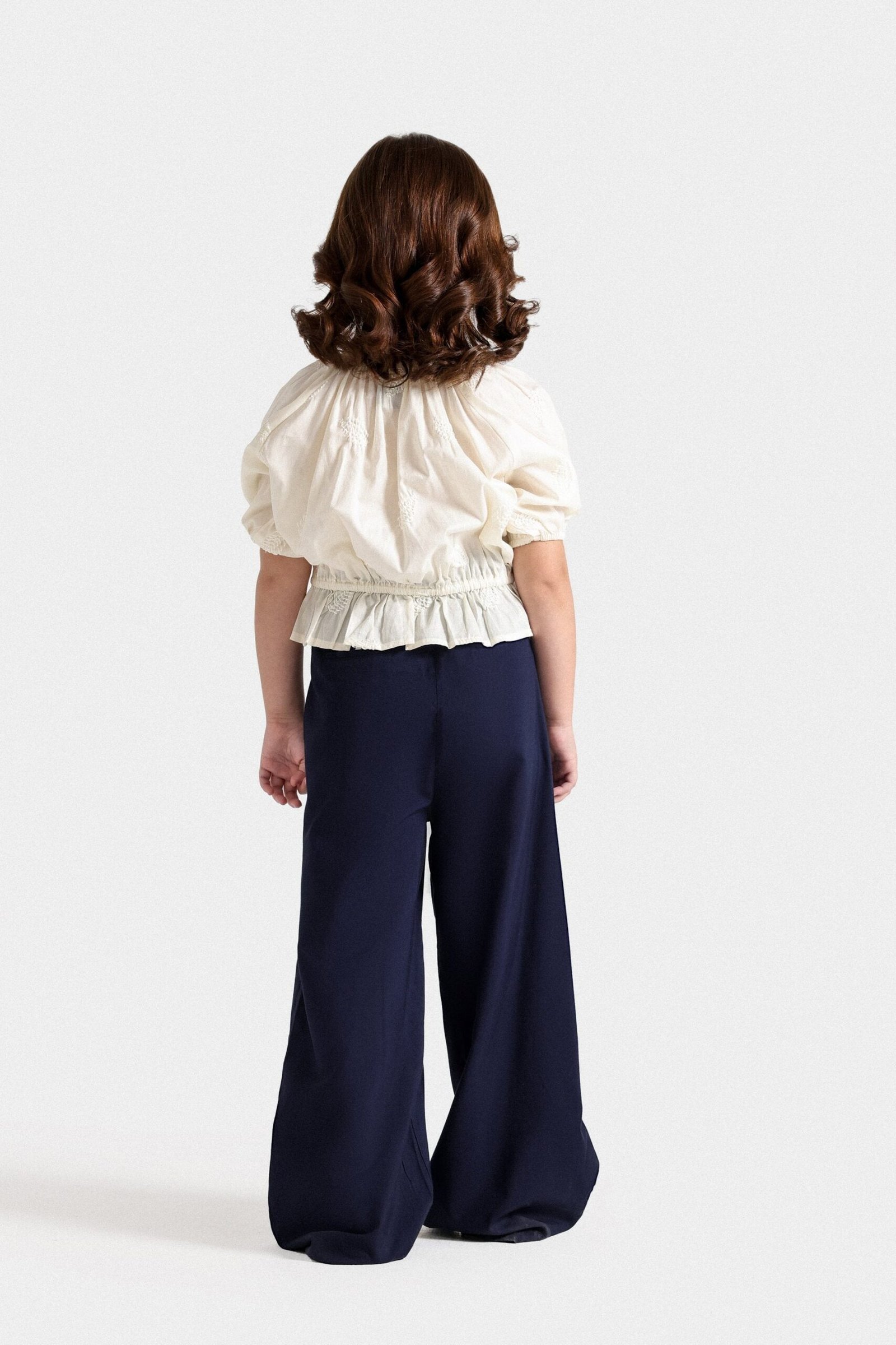 Wide Leg Pleated Pants - Image 6