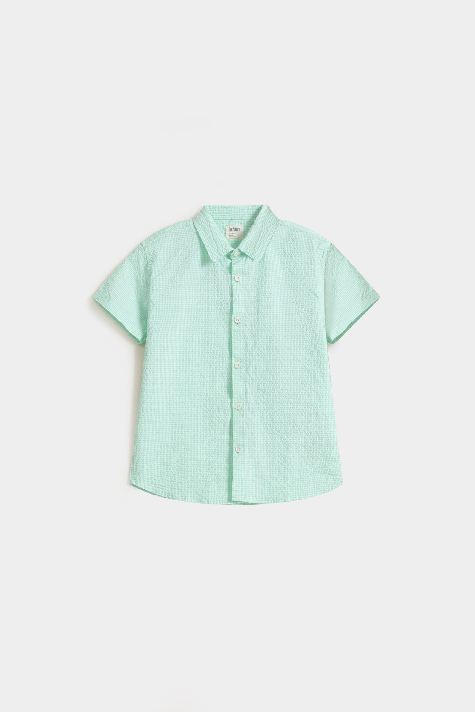 Textured Checkered Shirt