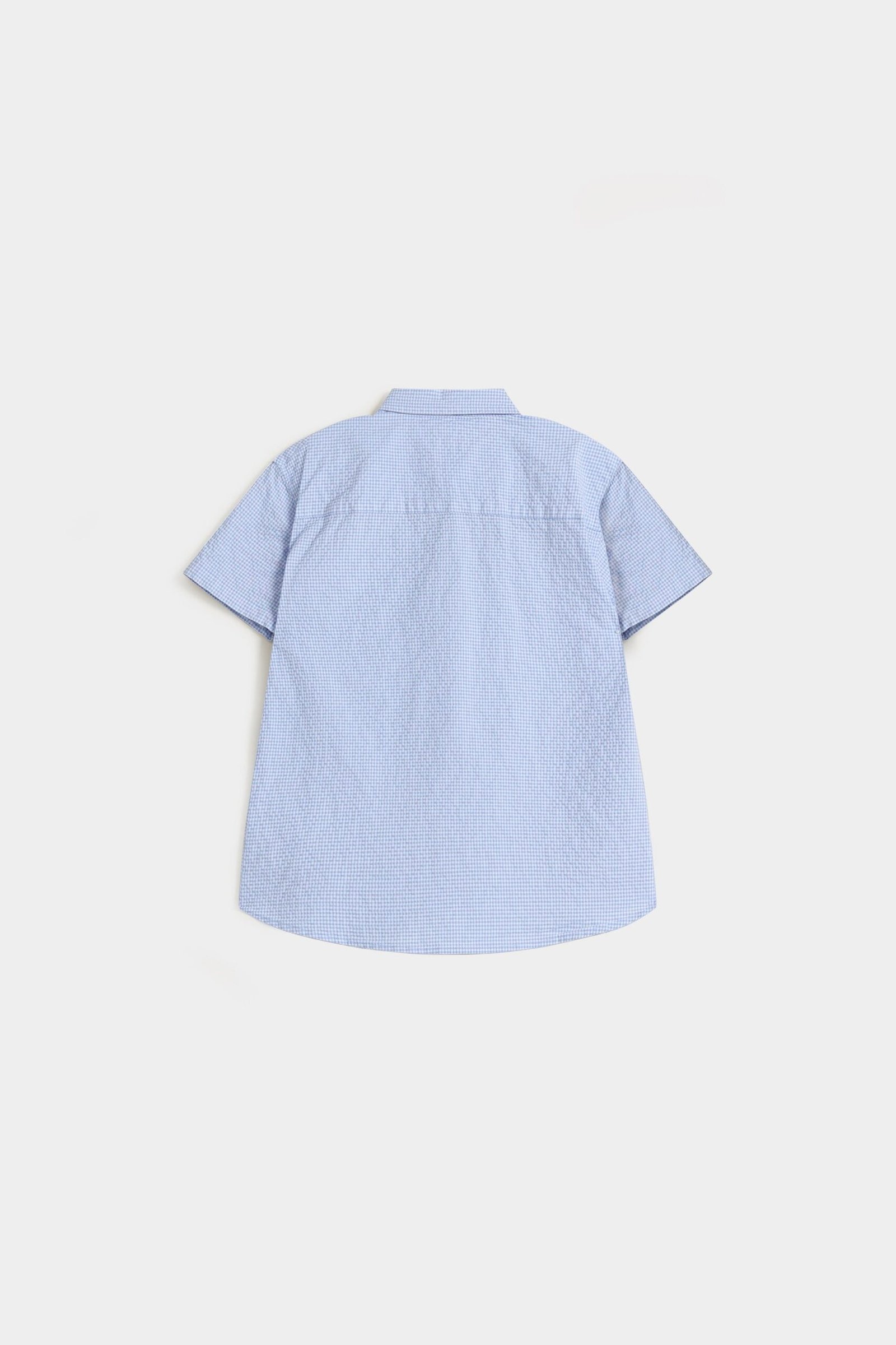 Textured Checkered Shirt - Image 8