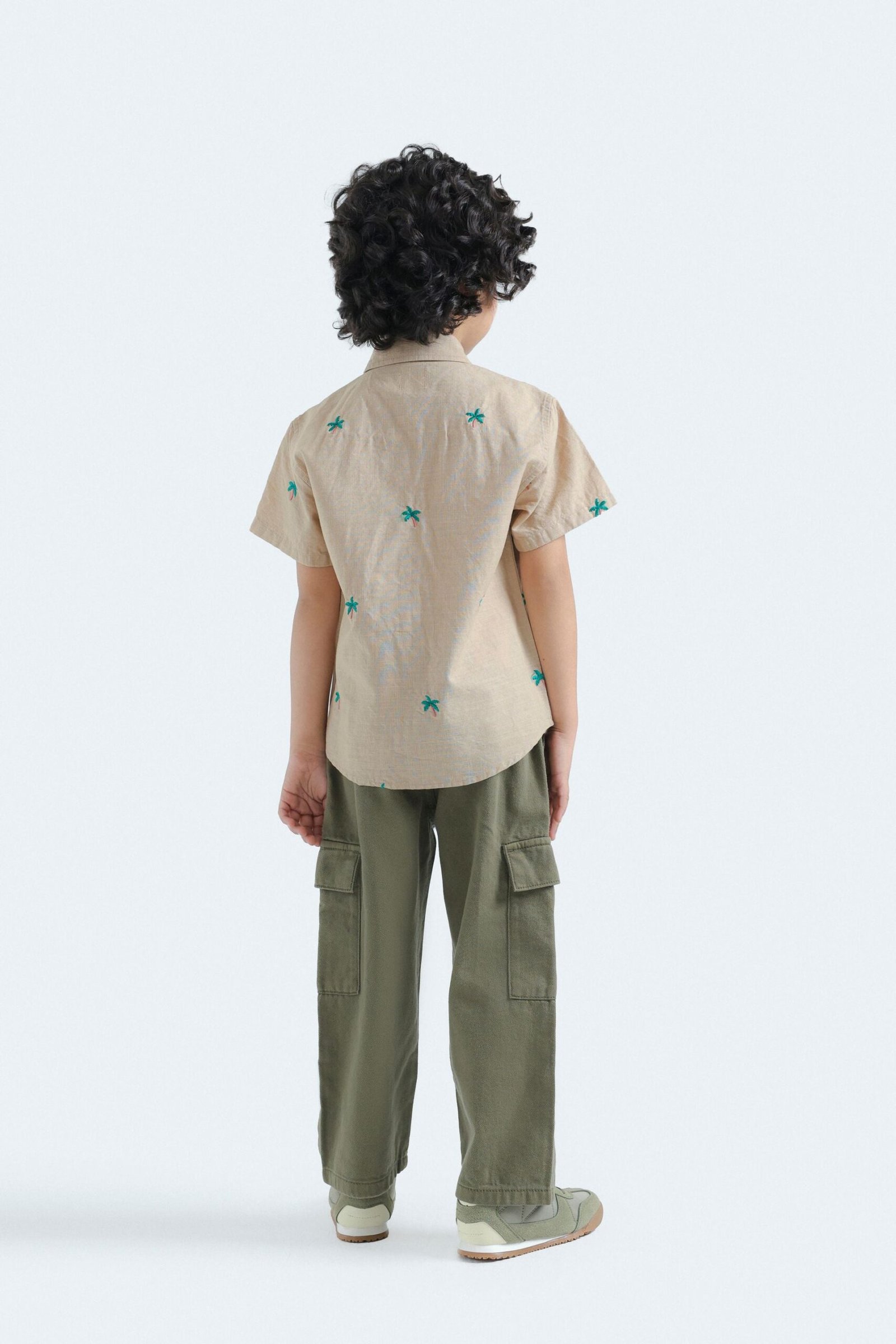 Straight Fit Cargo Trousers - Image 12