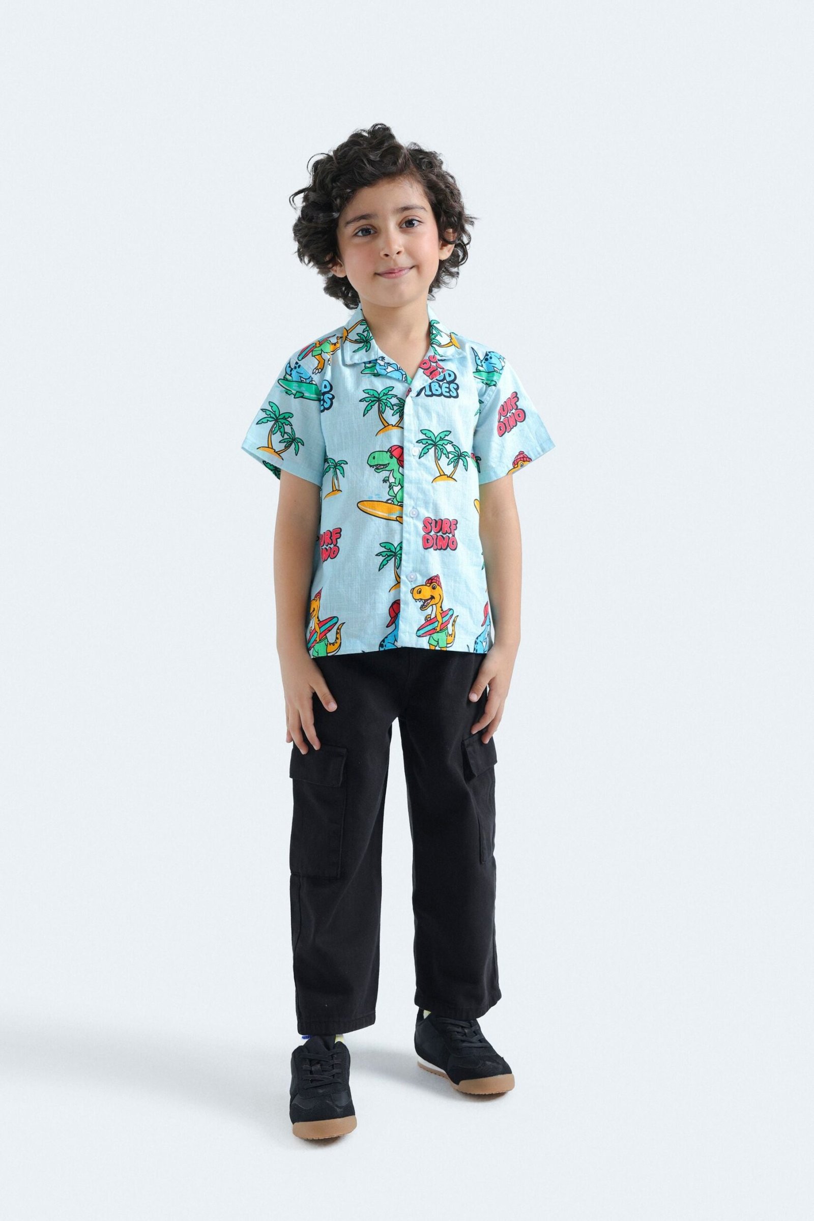 Straight Fit Cargo Trousers - Image 4