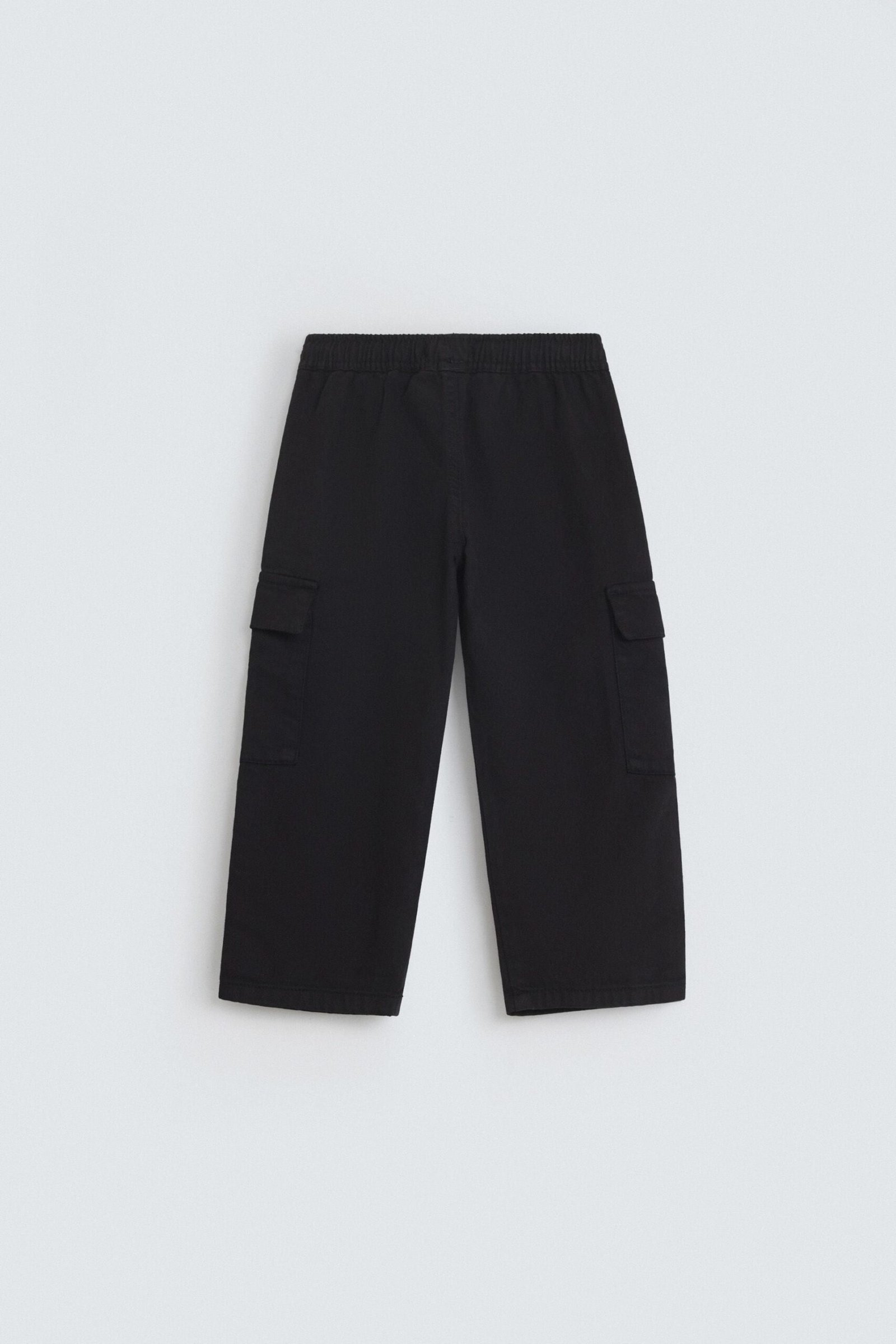 Straight Fit Cargo Trousers - Image 3