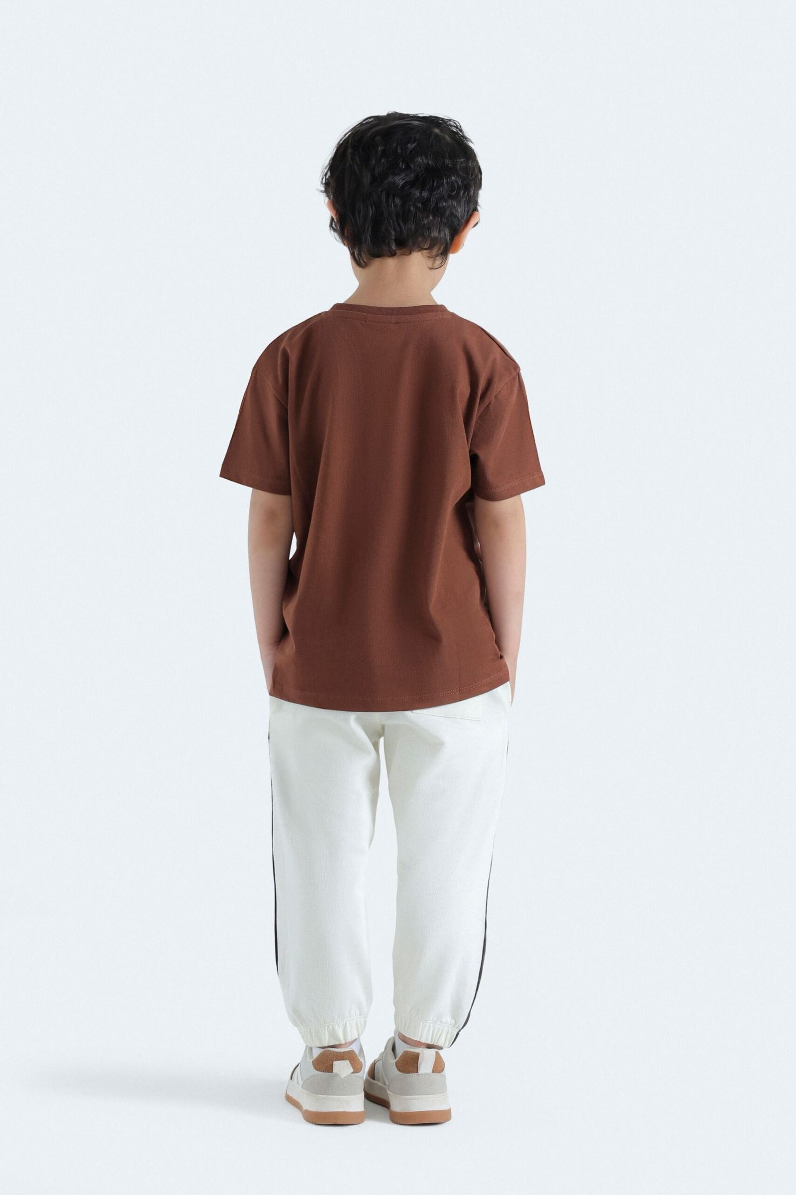 Contrast Knit Jogger Trousers - Image 6