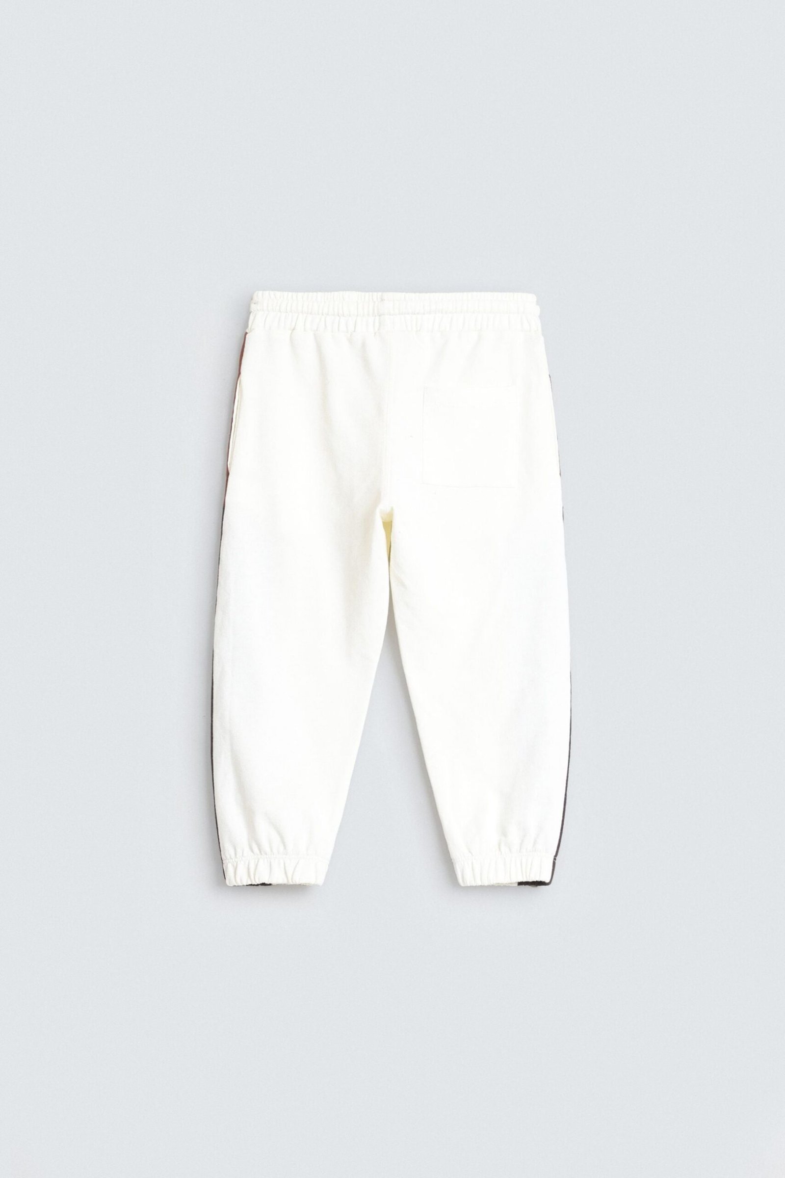Contrast Knit Jogger Trousers - Image 3
