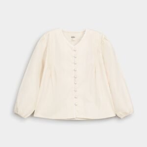 Basic Pleated Blouse