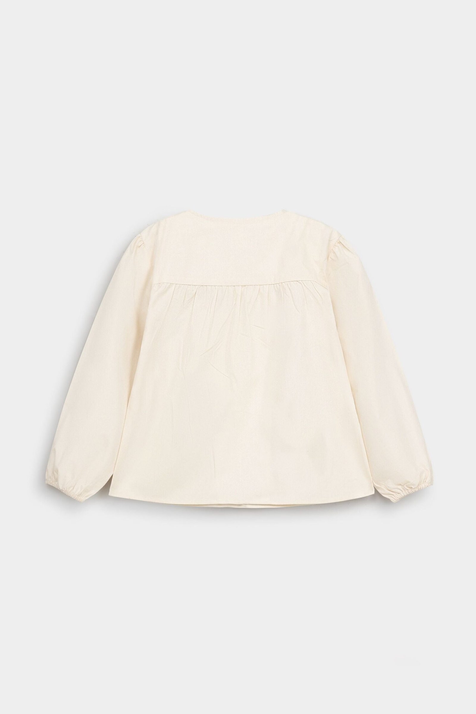 Basic Pleated Blouse - Image 3