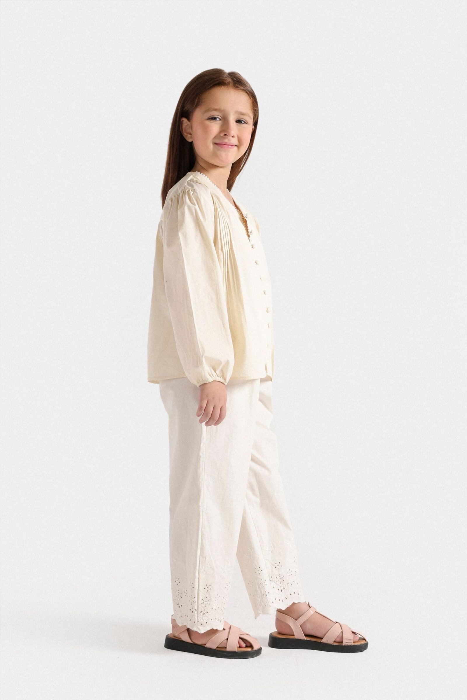 Basic Pleated Blouse - Image 5