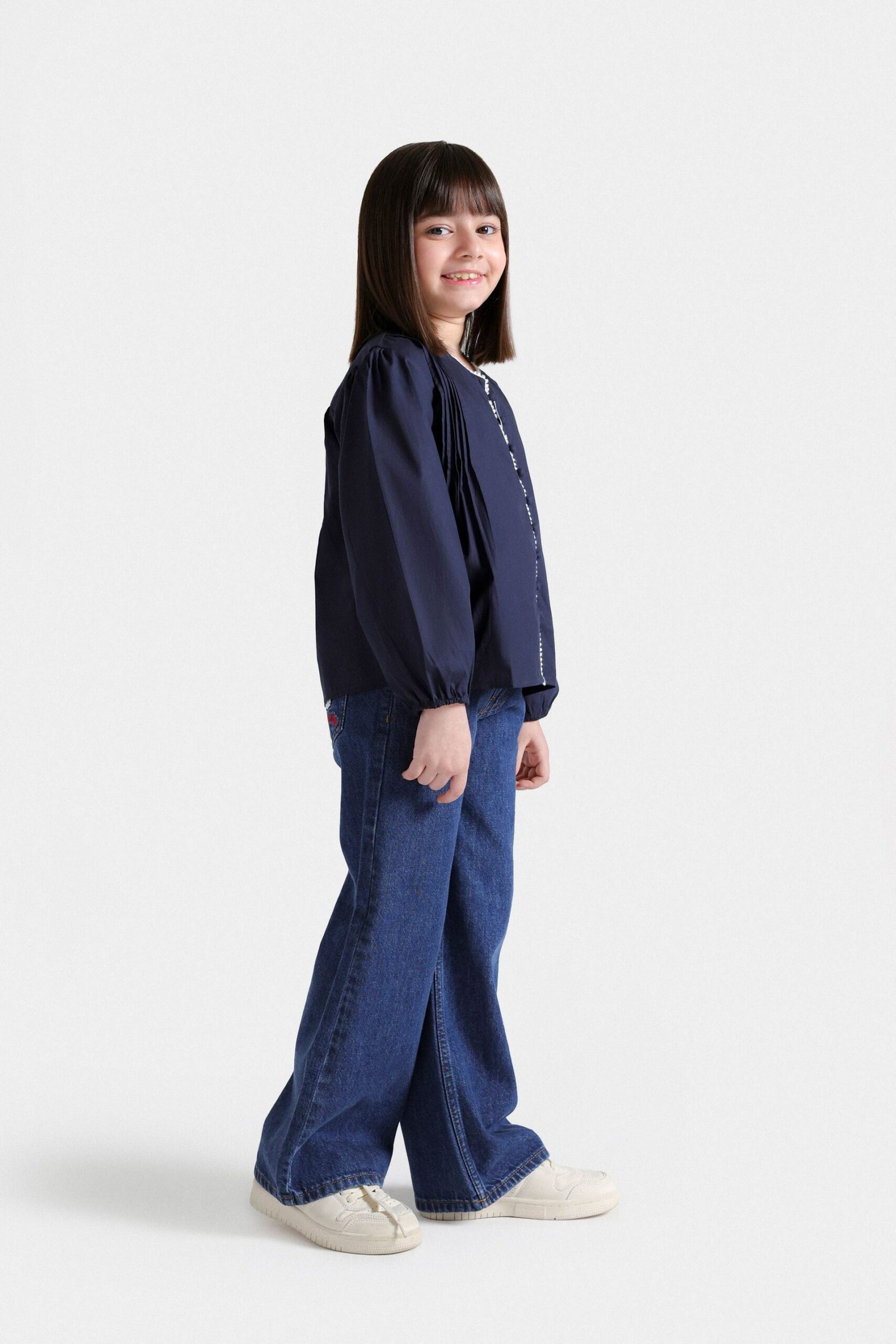 Basic Pleated Blouse - Image 11