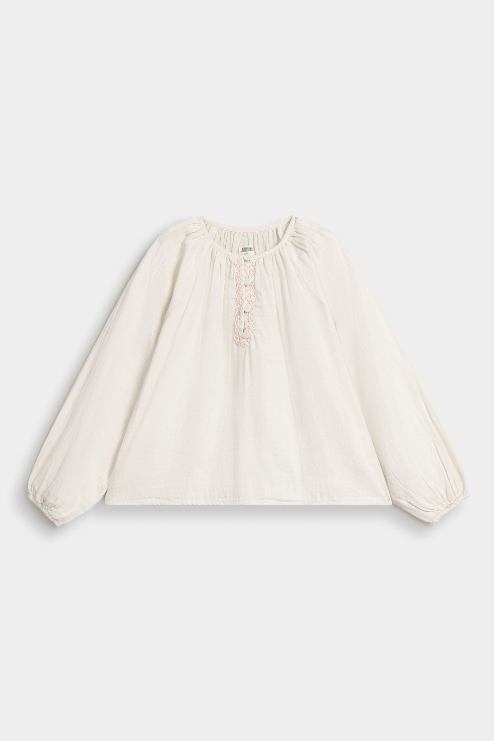 Embellished Raglan Blouse