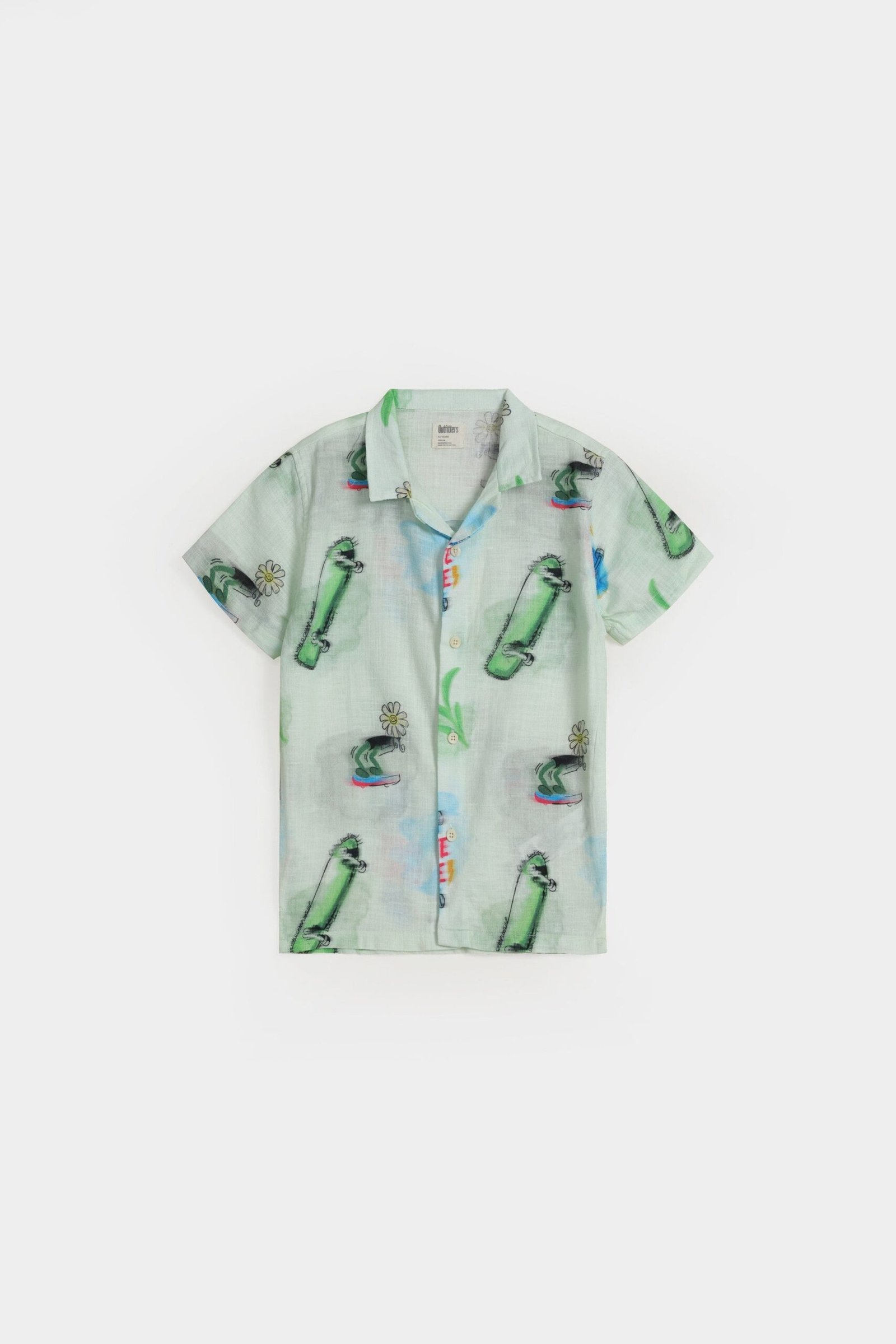 All-Over Skate Print Shirt