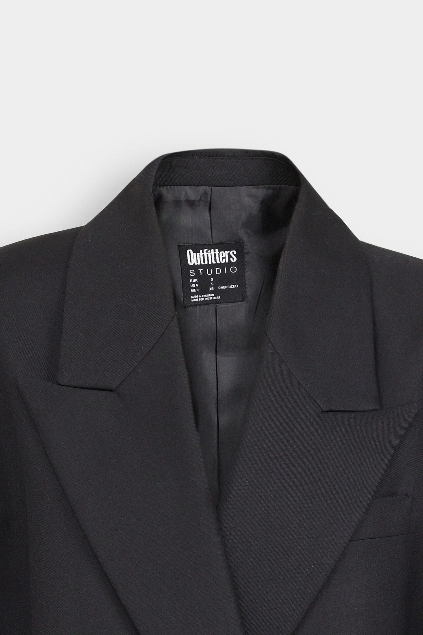 Notched Collar Blazer - Image 6