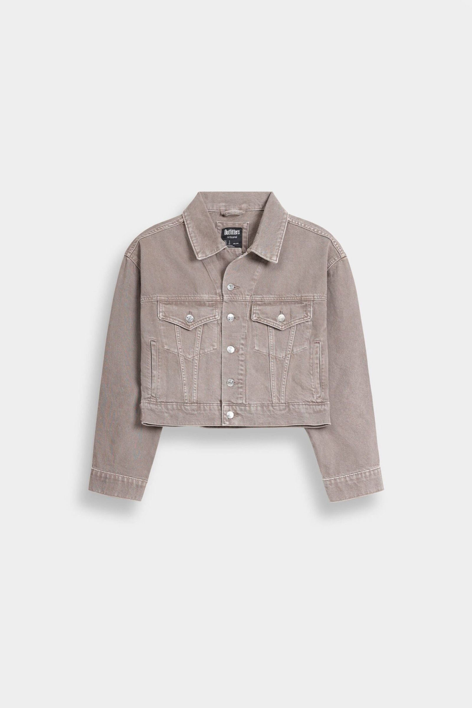 Cropped Corduroy Jacket - Image 5