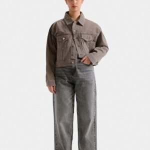 Cropped Corduroy Jacket