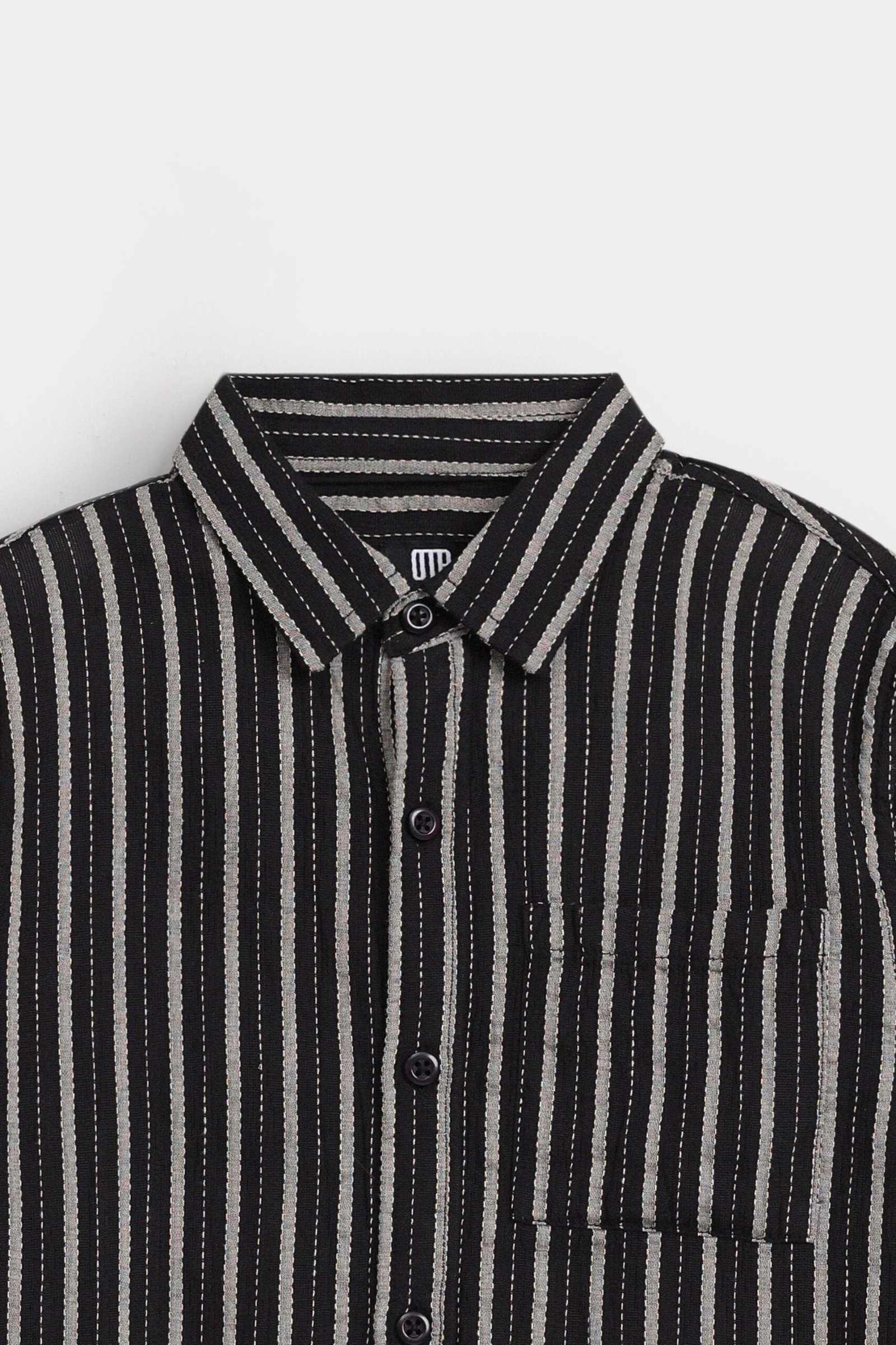 Striped Button Up Shirt - Image 2