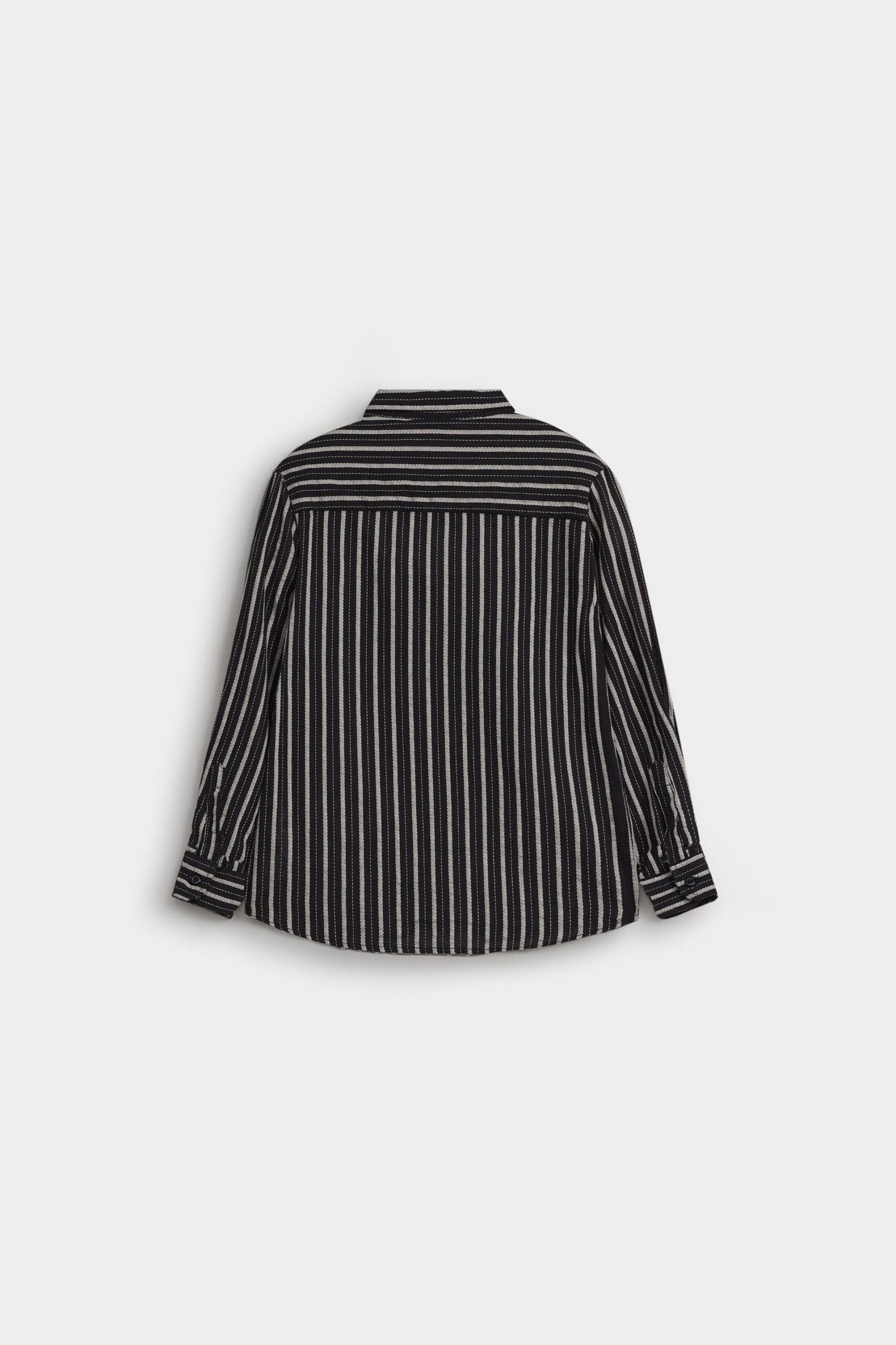 Striped Button Up Shirt - Image 3