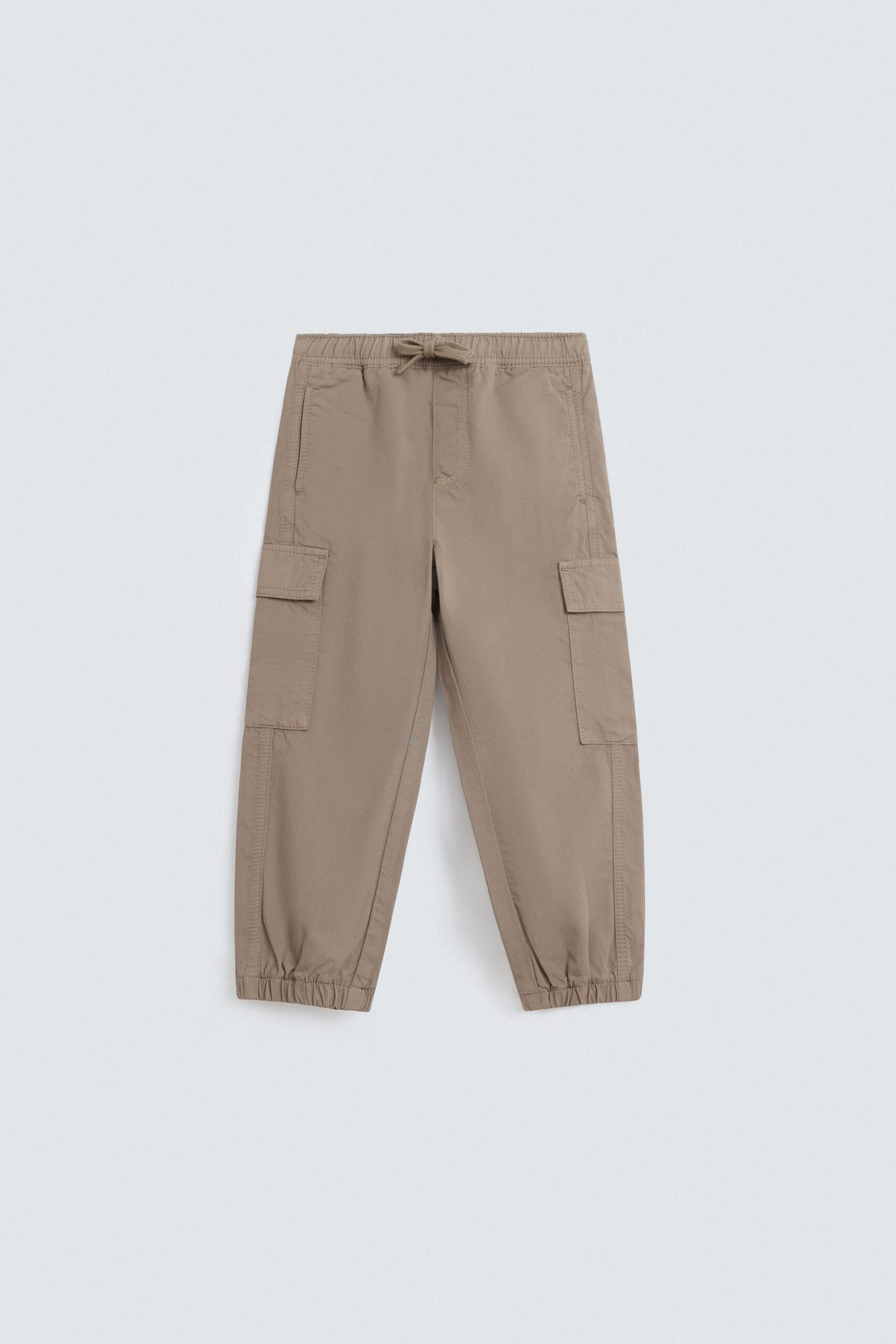 Straight Fit Cargo Jogger Trousers