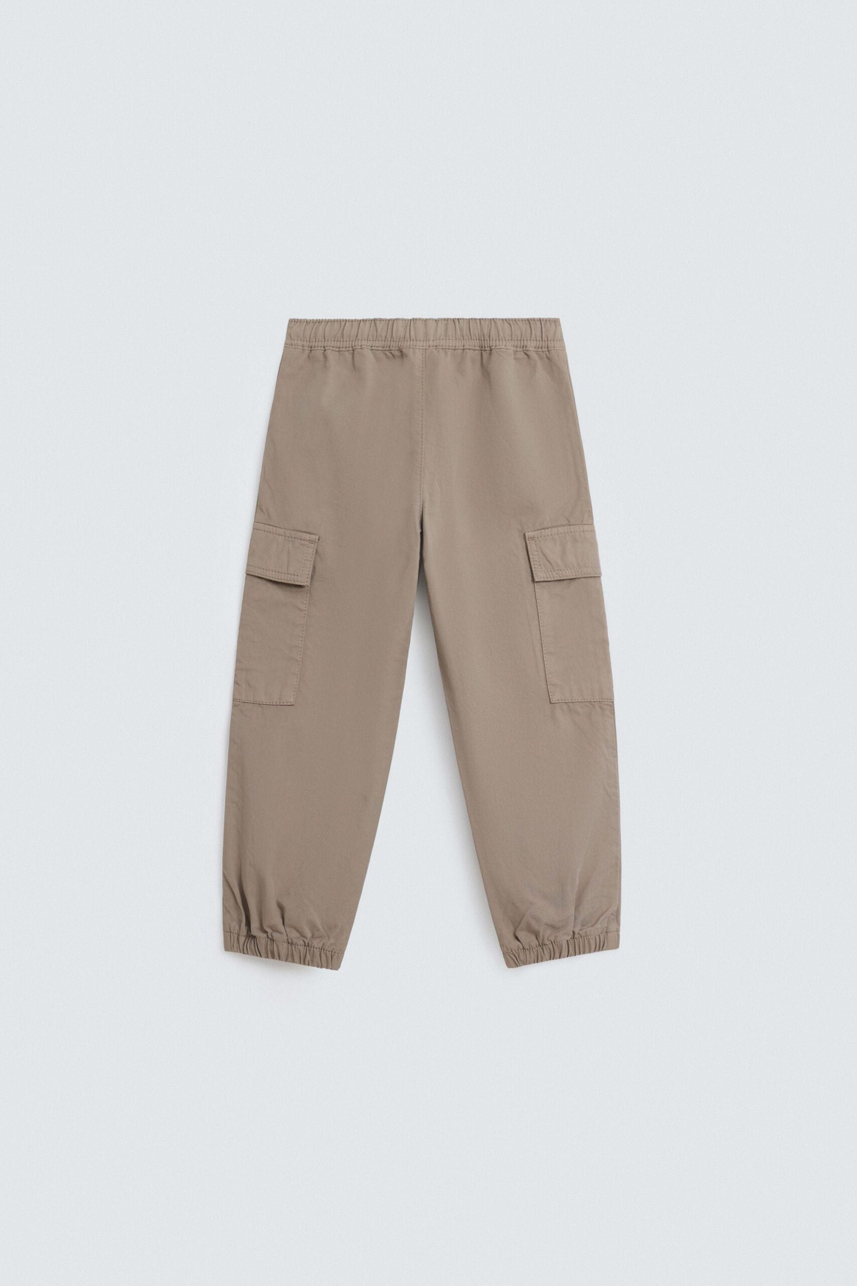 Straight Fit Cargo Jogger Trousers - Image 3