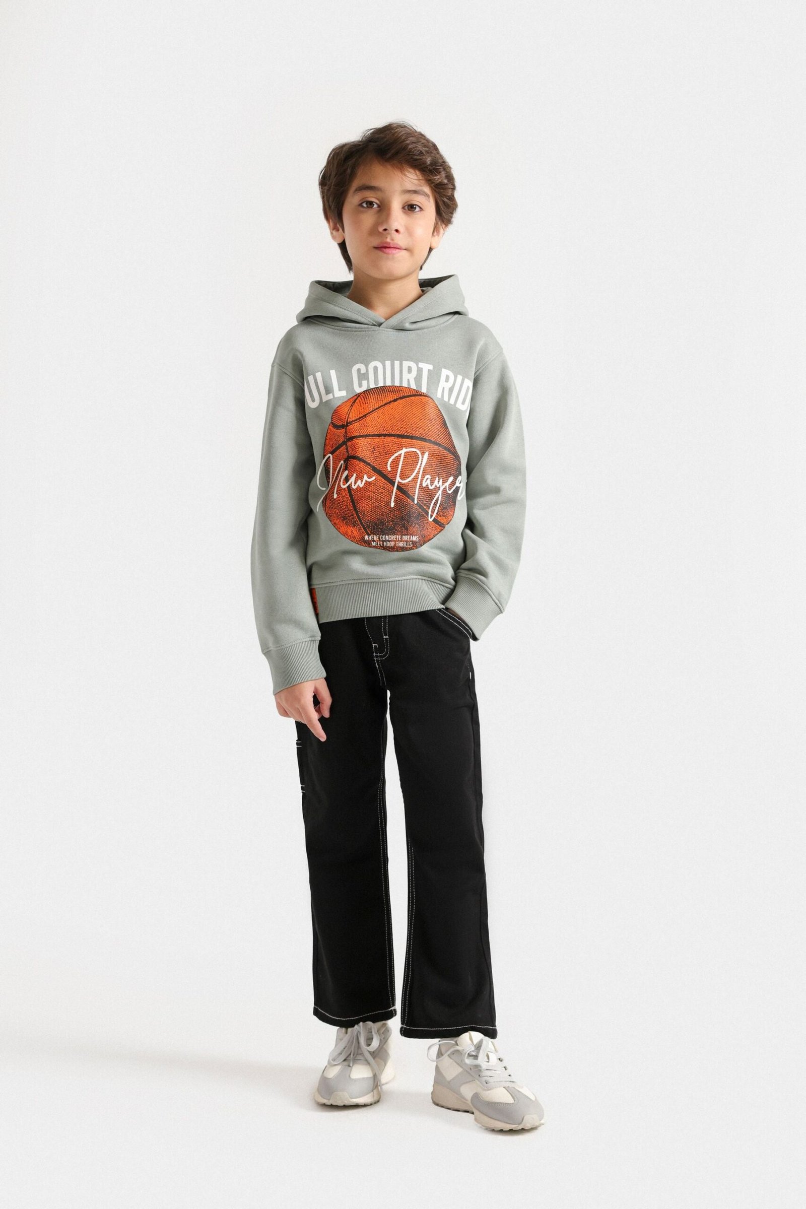 Non Denim Carpenter Trousers with Stitching Details - Image 5