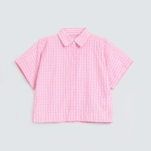 Cropped Striped Shirt