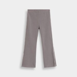 Flared Trousers with Piping Details